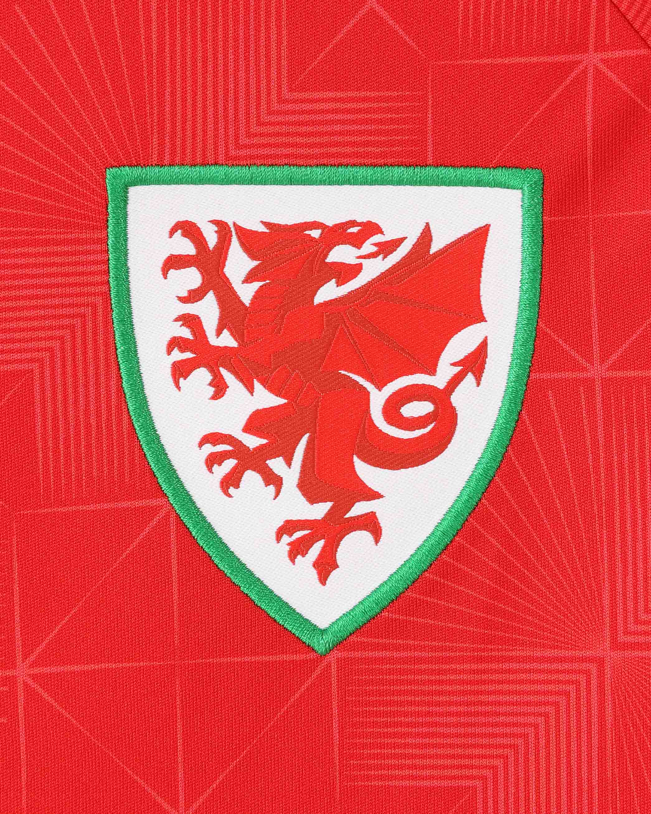 Wales SUDU 2026-28 t-shirt training home donna rossa