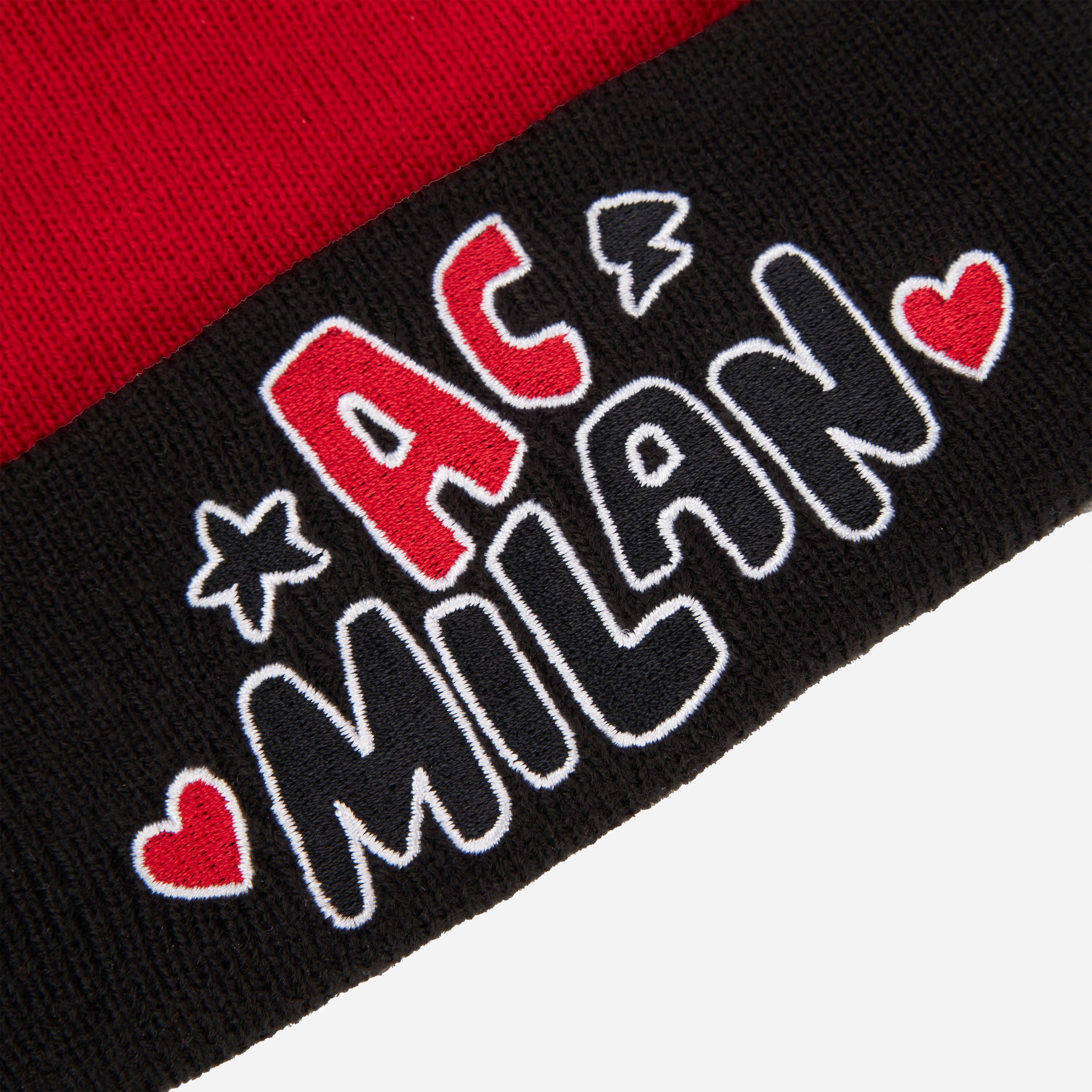 New Era AC Milan Berretto Bambino Scritta Acrilico