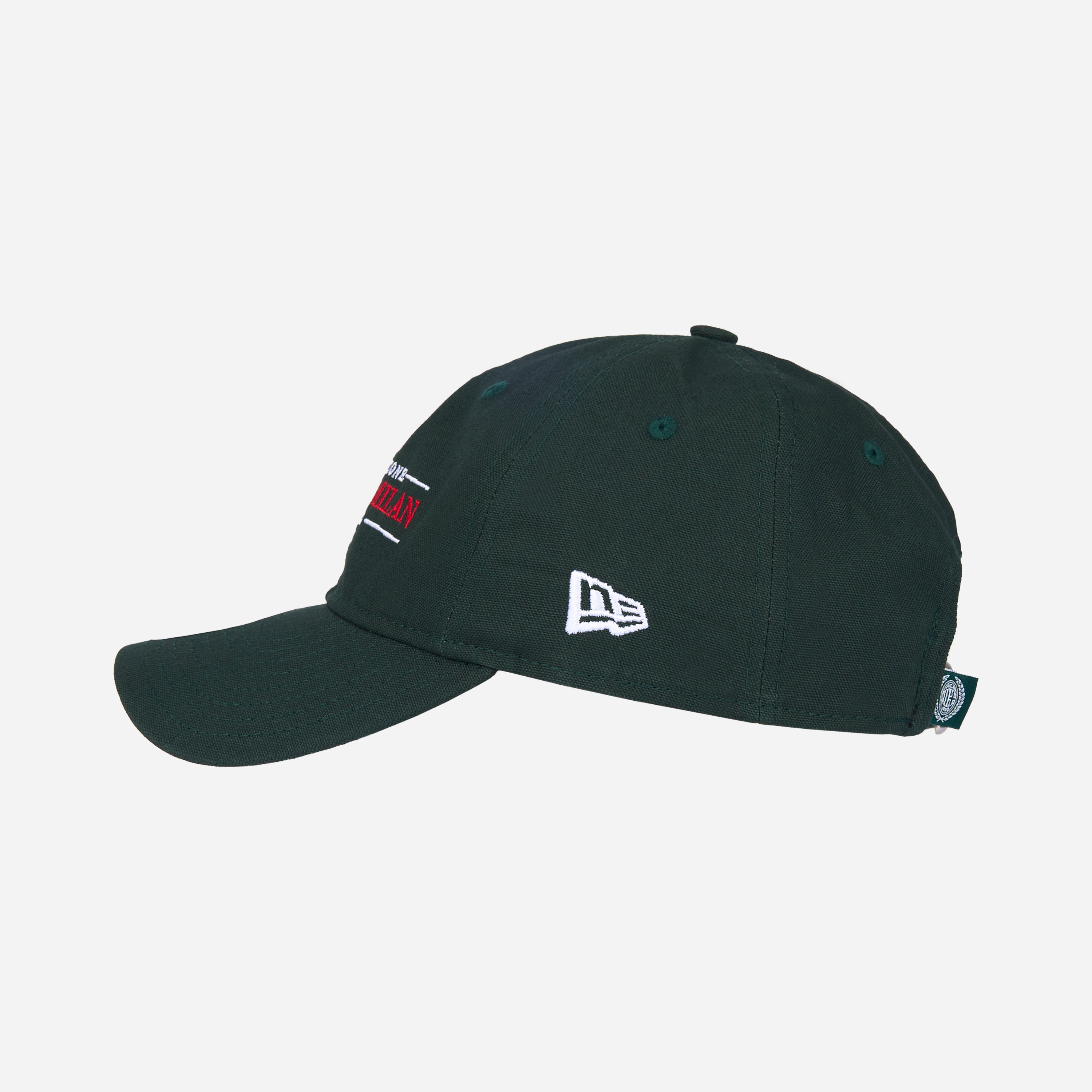 New Era 9Twenty AC Milan cappello verde ricamato cotone