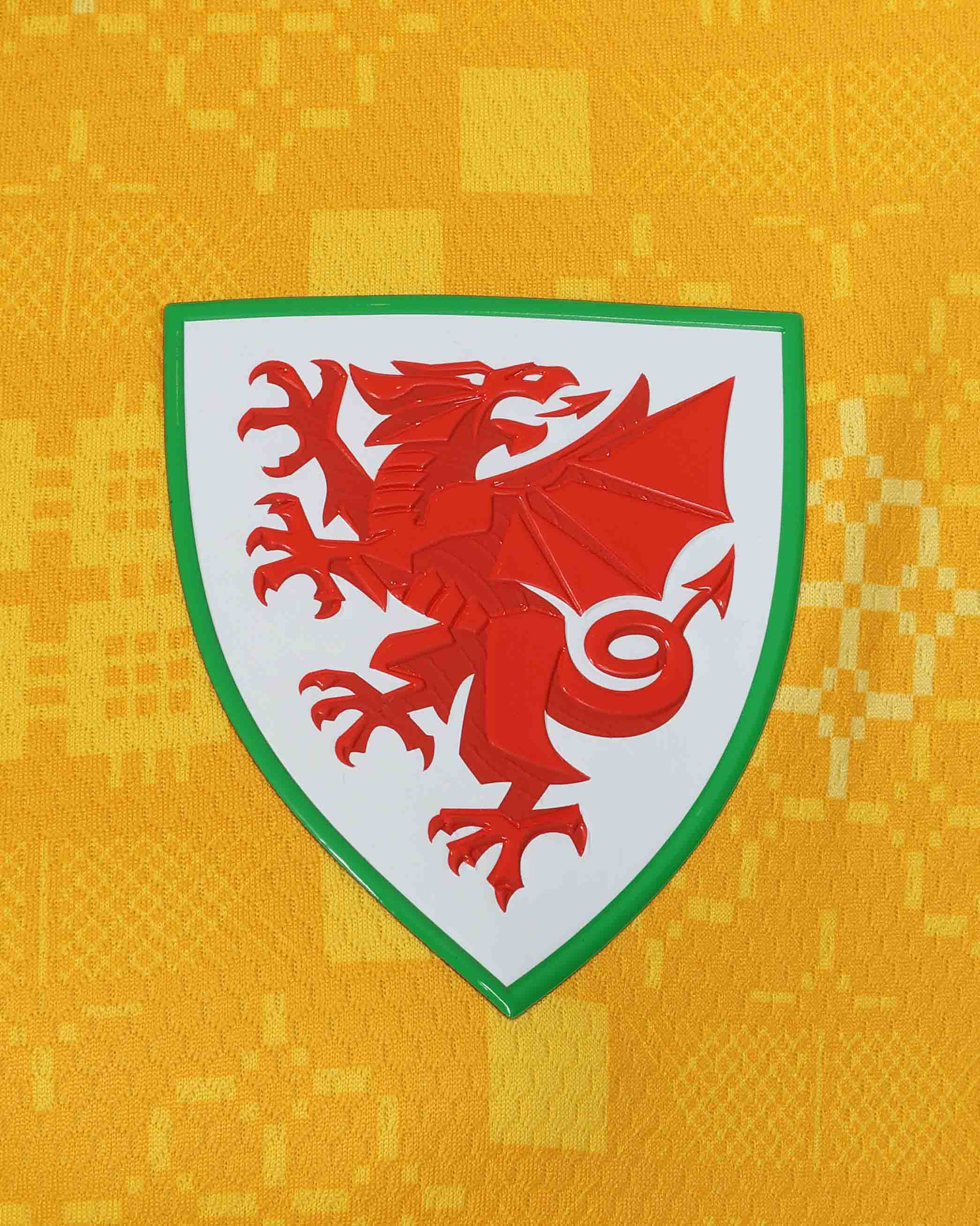 Wales Away Kit SUDU 2026-27 Pro maglia gialla donna