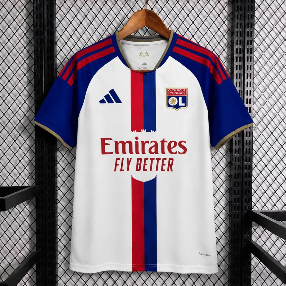 Tifoso Store Lione Home 2026/27 maglia bianca S-XXL