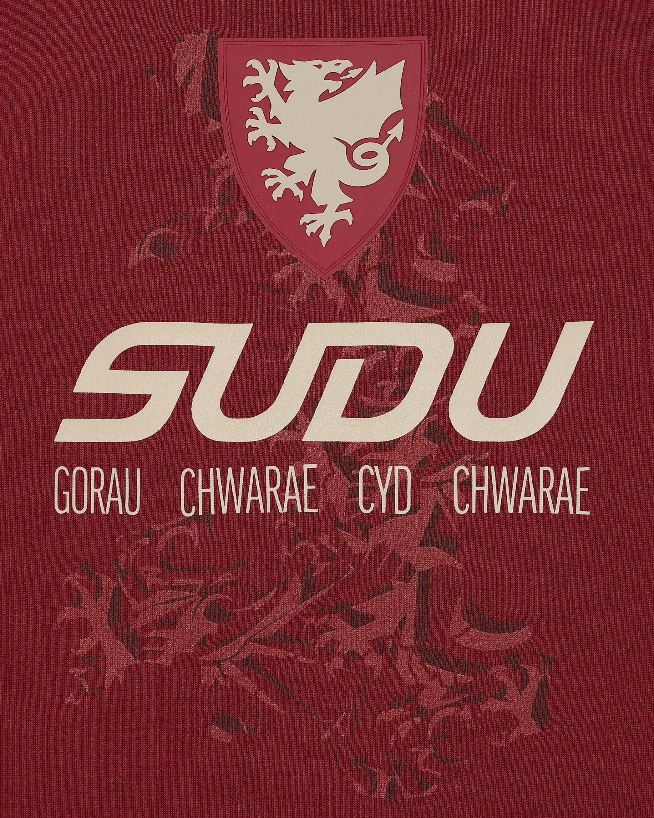 Wales SUDU 2026-28 felpa cappuccio travel bordeaux uomo