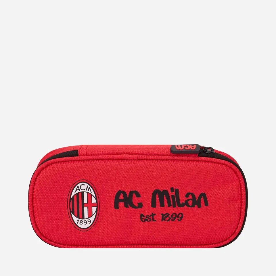 AC Milan Souvenir e Giocattoli School Case astuccio rotondo taglia unica
