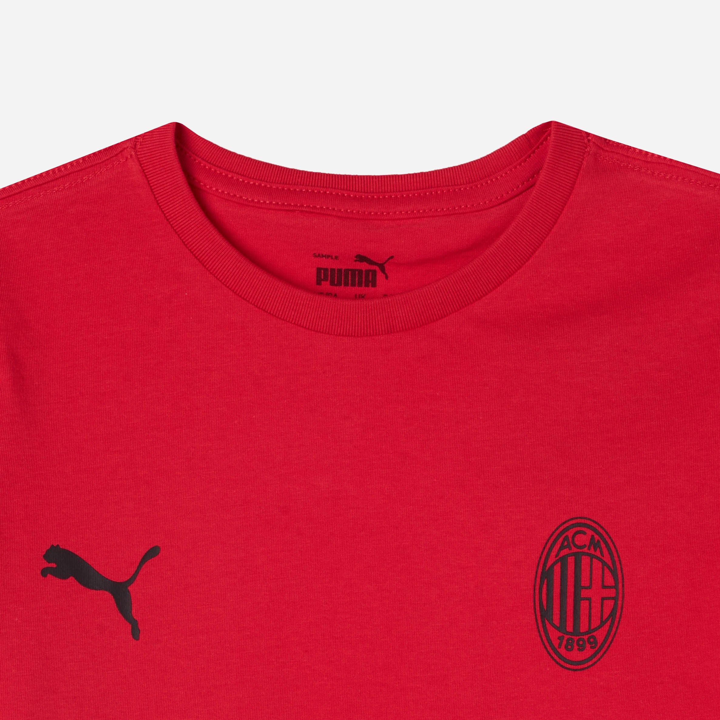 AC Milan Gold Essential maglietta bambino rosso cotone 8 anni