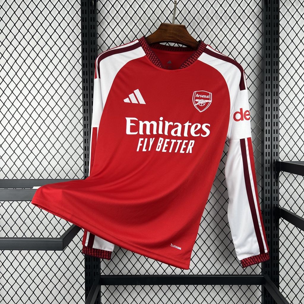 Arsenal 2026/27 Maglia Home Manica Lunga Fan S-XXL