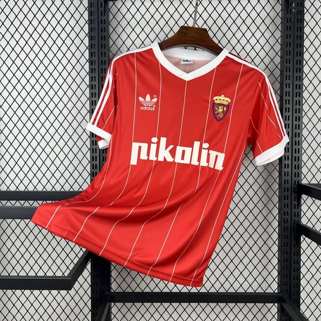 Tifoso Store Maglie da Calcio Zaragoza 1995/96 maglia rossa S-XXL