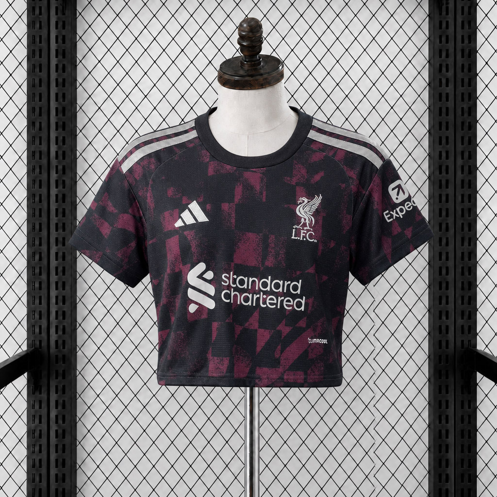 Liverpool 2026/27 terza maglia donna terza divisa
