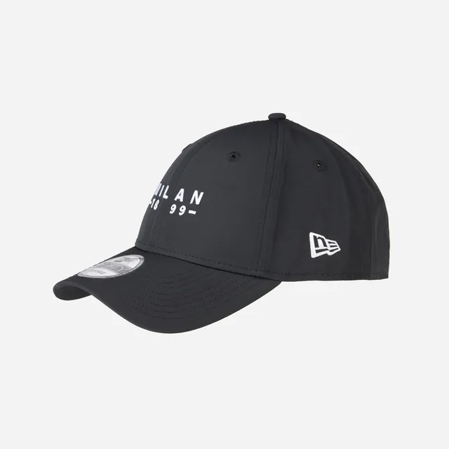 AC Milan 9FORTY New Era X Cap cappello nero ricamato