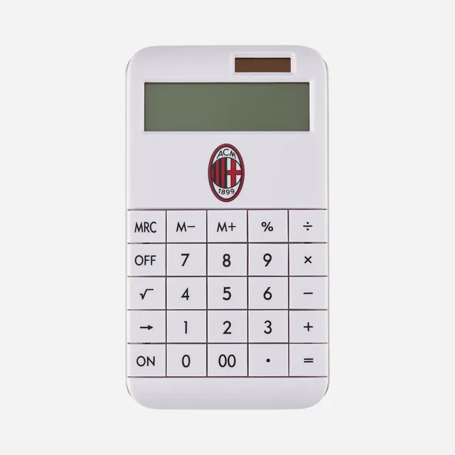AC Milan Souvenir Calcolatrice Milan Calculator Logo Taglia Unica