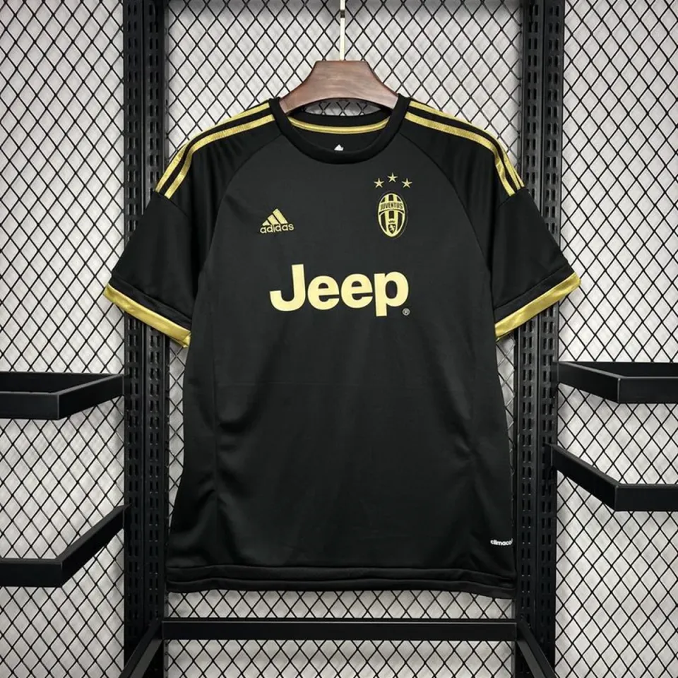 Tifoso Store Juventus Third 2015/16 maglia nera oro