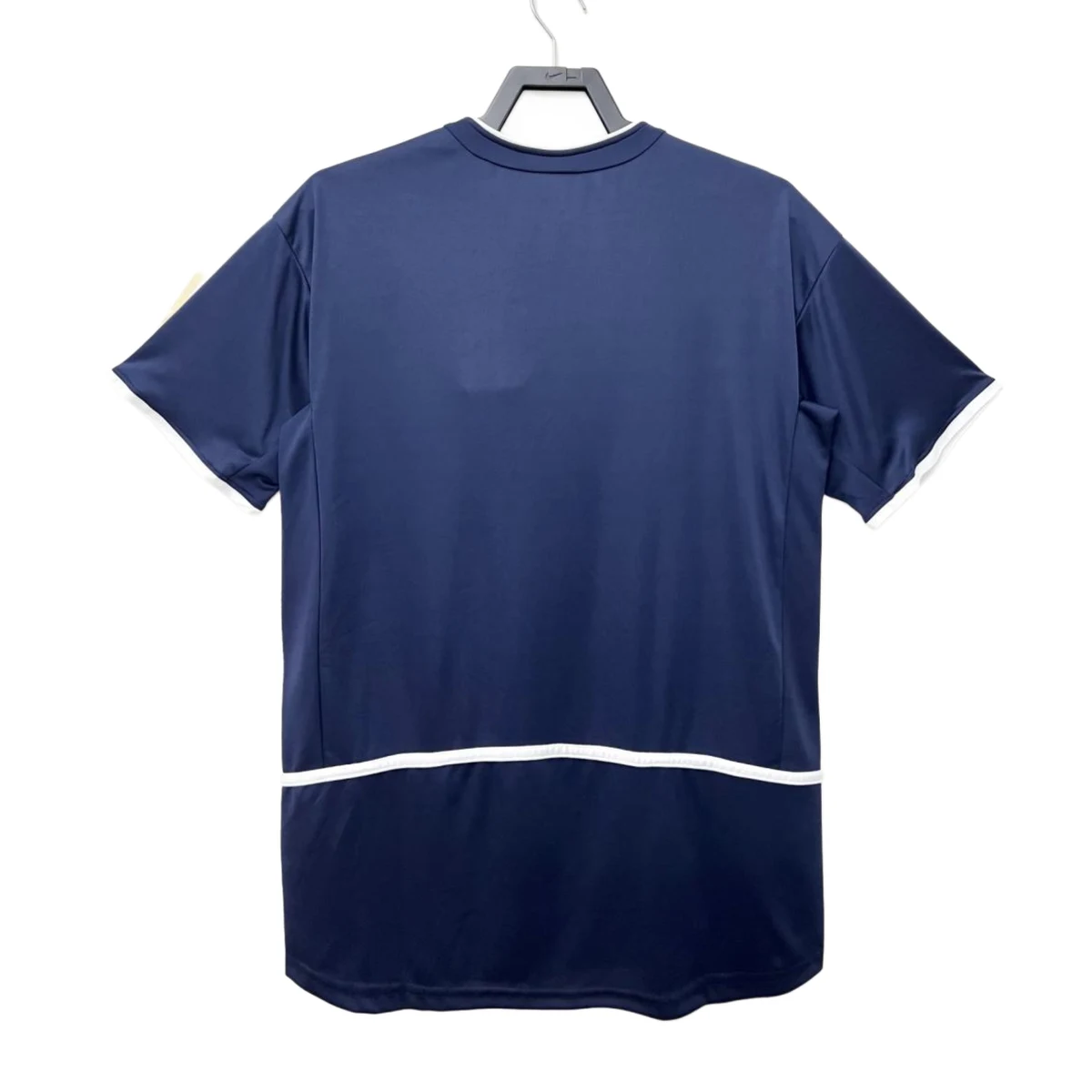 PSG Prima Maglia 2002/03 Retro maglia blu Thomson traspirante