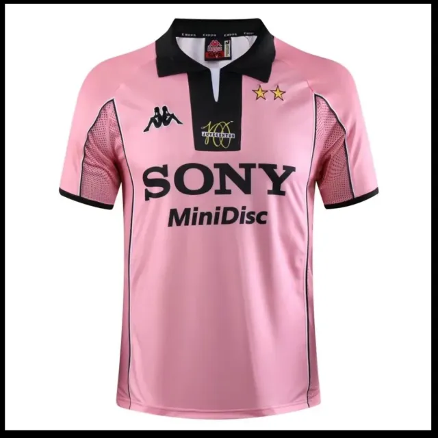 Juventus Maglia Rosa 1997/98 centenario maglia calcio S-XXL