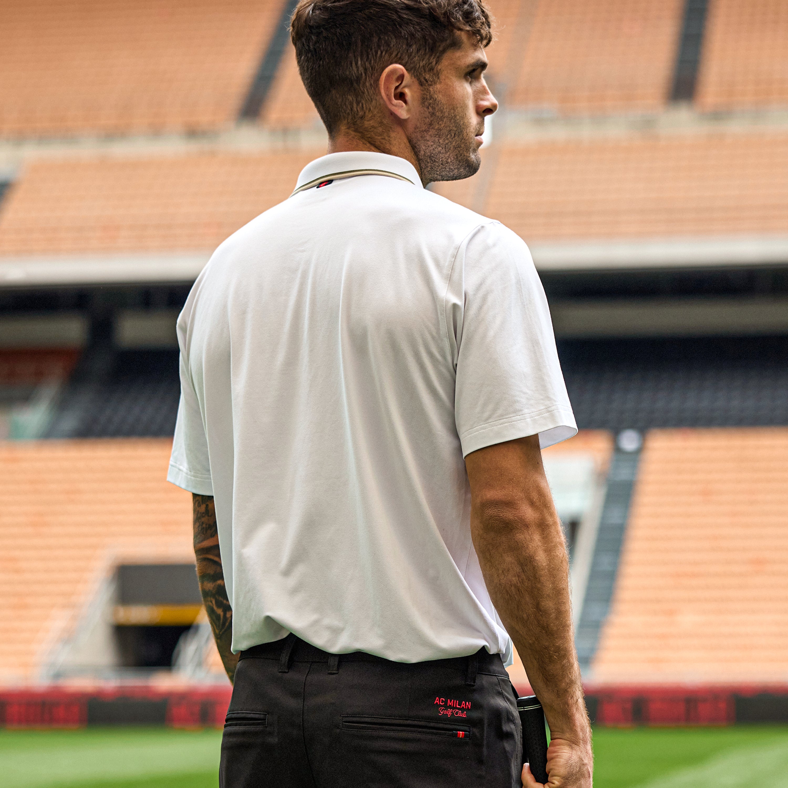 AC Milan Polo Milan Puma X ACM Golf Club polo bianca uomo traspirante
