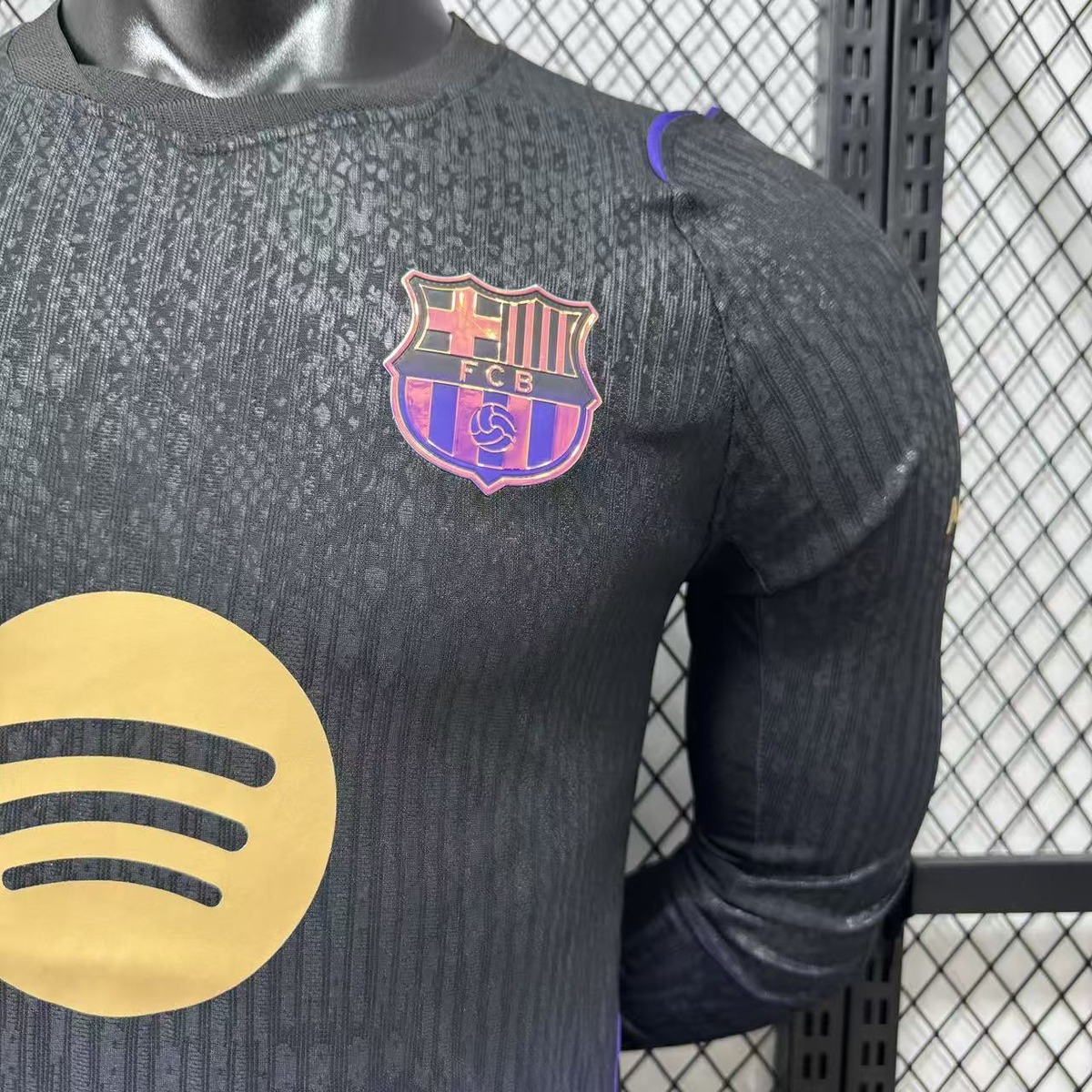 Tifoso Store Barcellona 2026/27 maglia giocatore nera