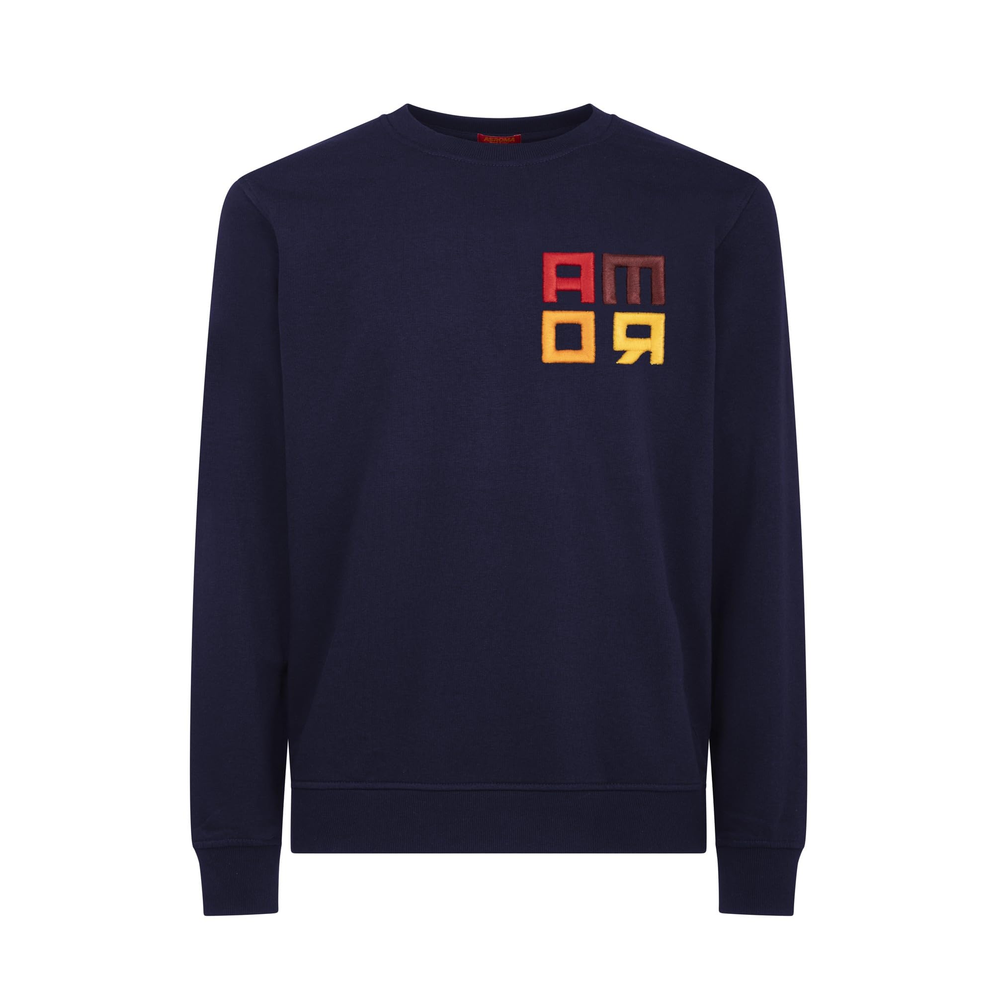 Roma Fanshop RomaAmor felpa XXL con ricamo