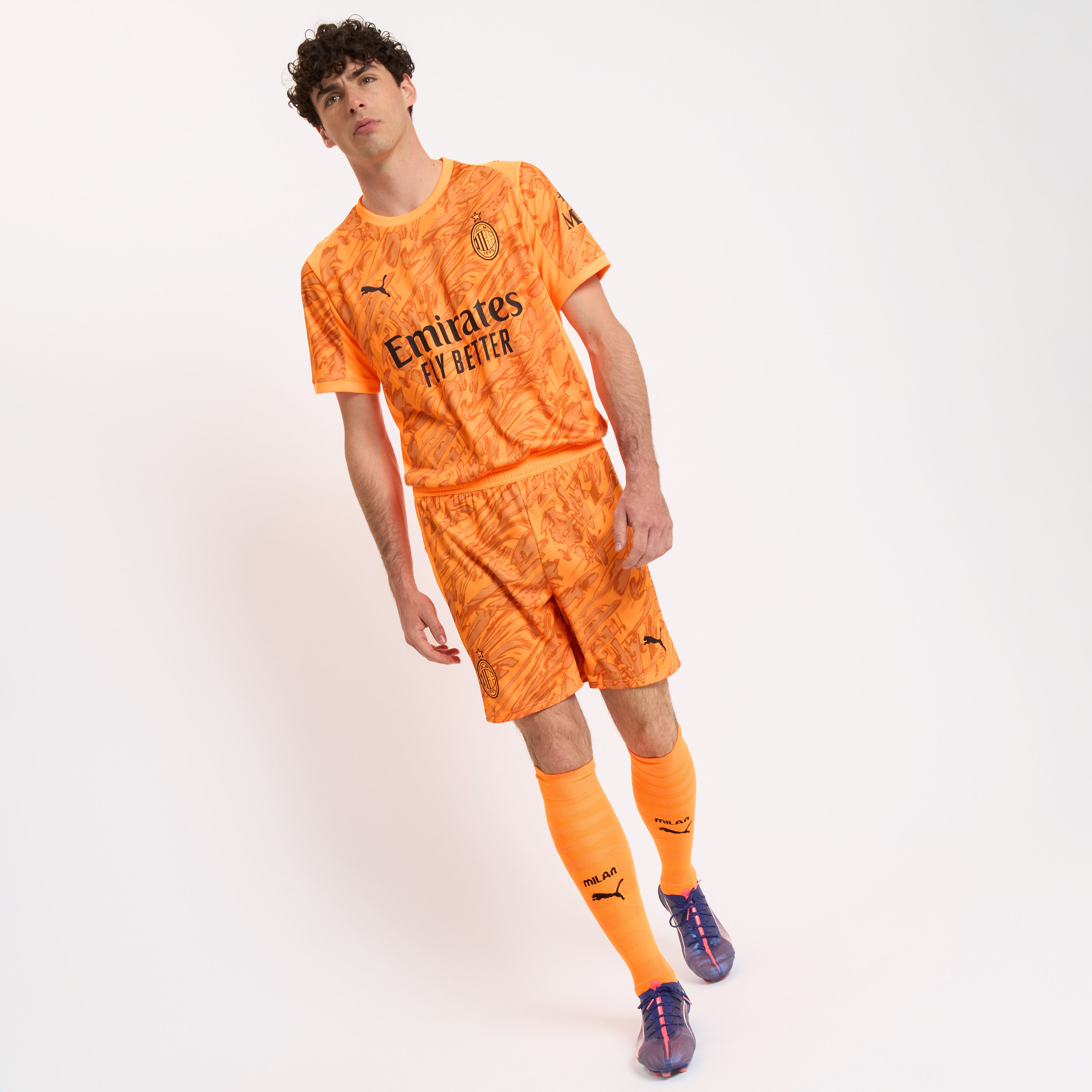 AC Milan Kit Gara 2025/26 Pantaloncini Portiere Trasferta Uomo L