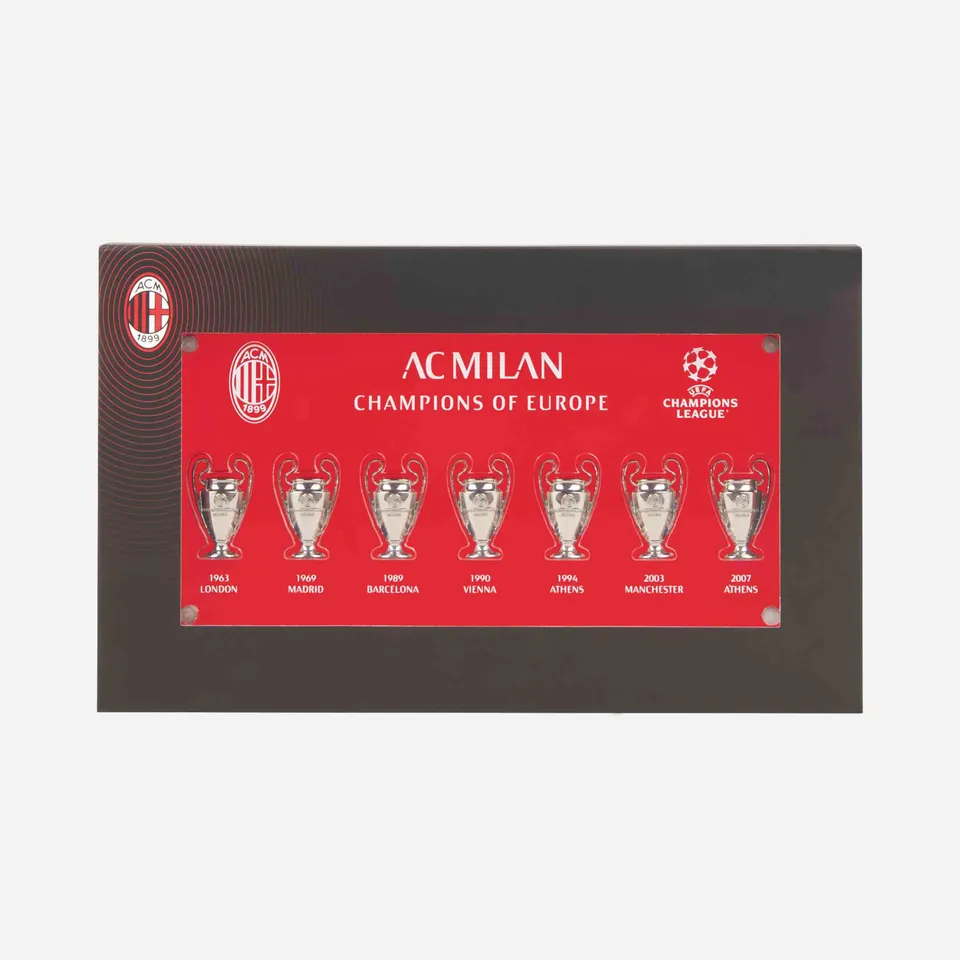 AC Milan Acrylic Plate targa acrilico taglia unica