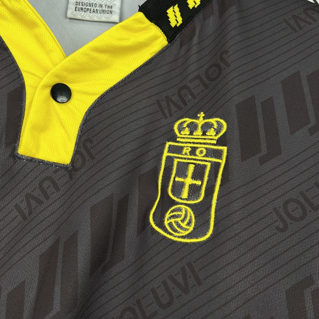 Tifoso Store Maglie da Calcio Real Oviedo 1982/83 Maglia Grigia