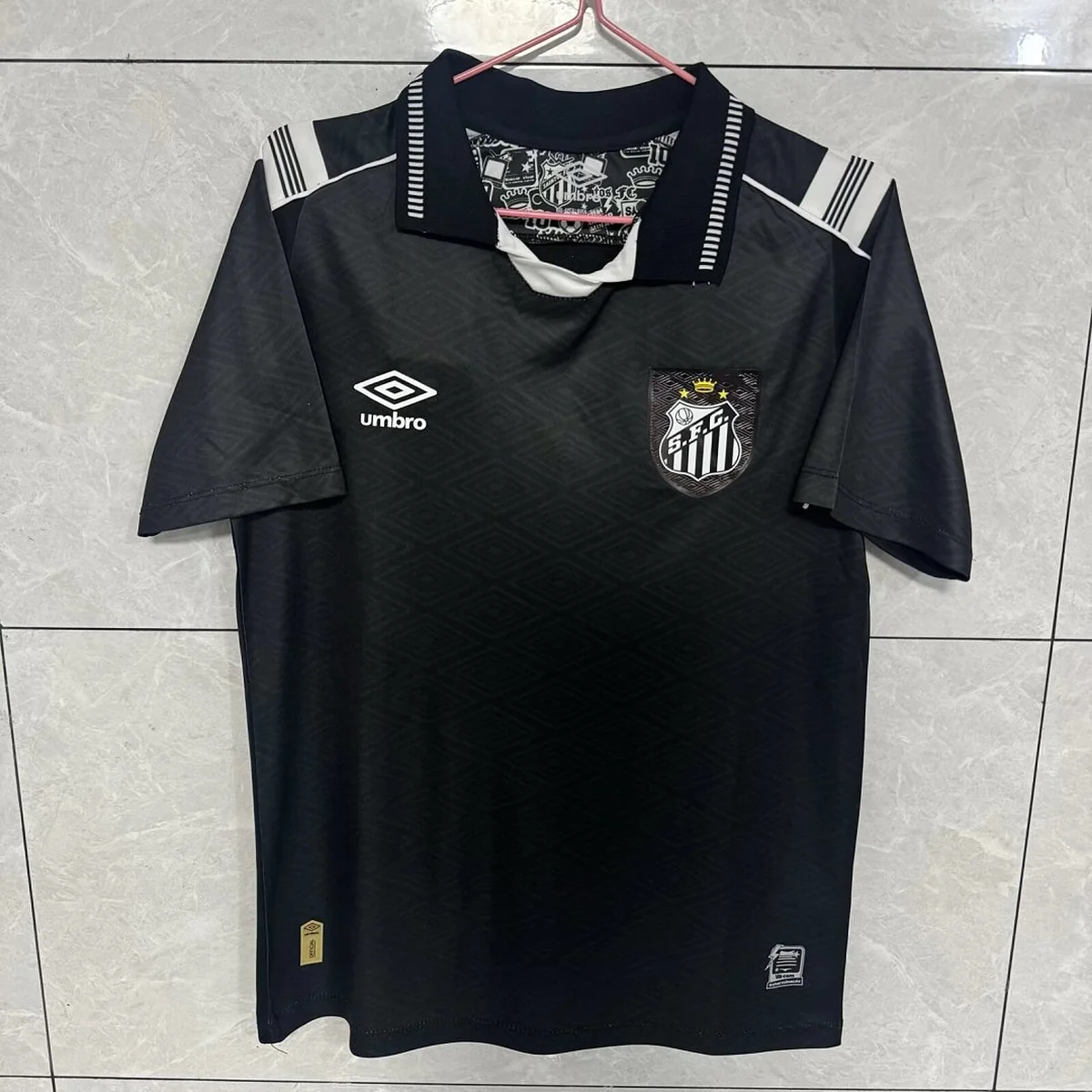 Tifoso Store Santos 2026/27 terza maglia nera polo