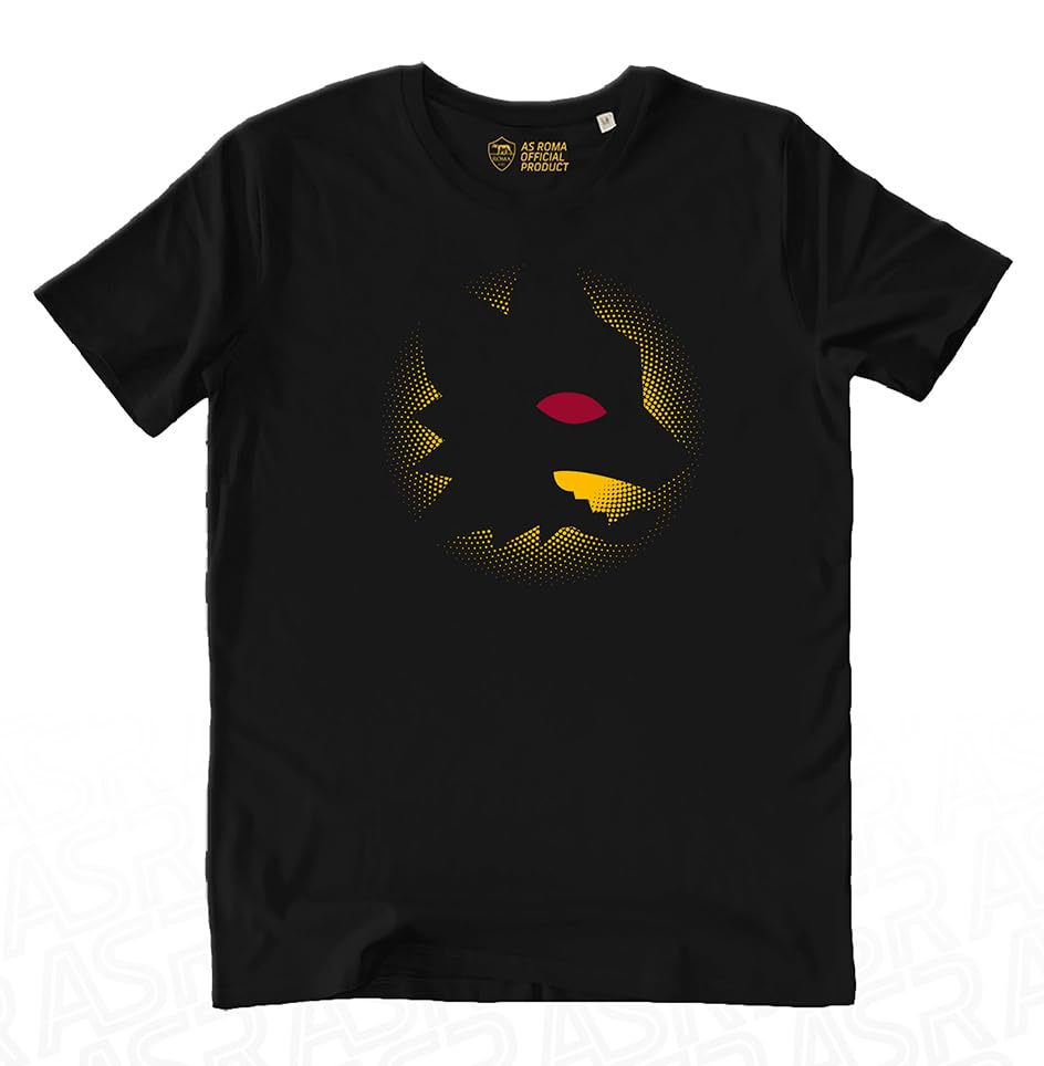 Roma Fanshop Classic Dots AS Roma Tee maglia bordeaux M