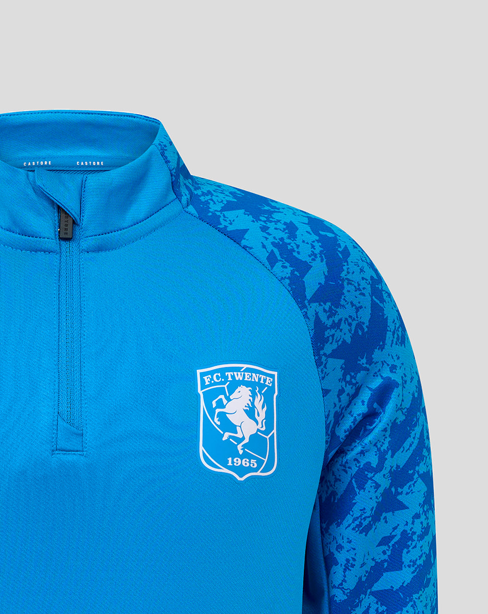 Twente Lifestyle Performance Midlayer Top 25/26 felpa junior blu