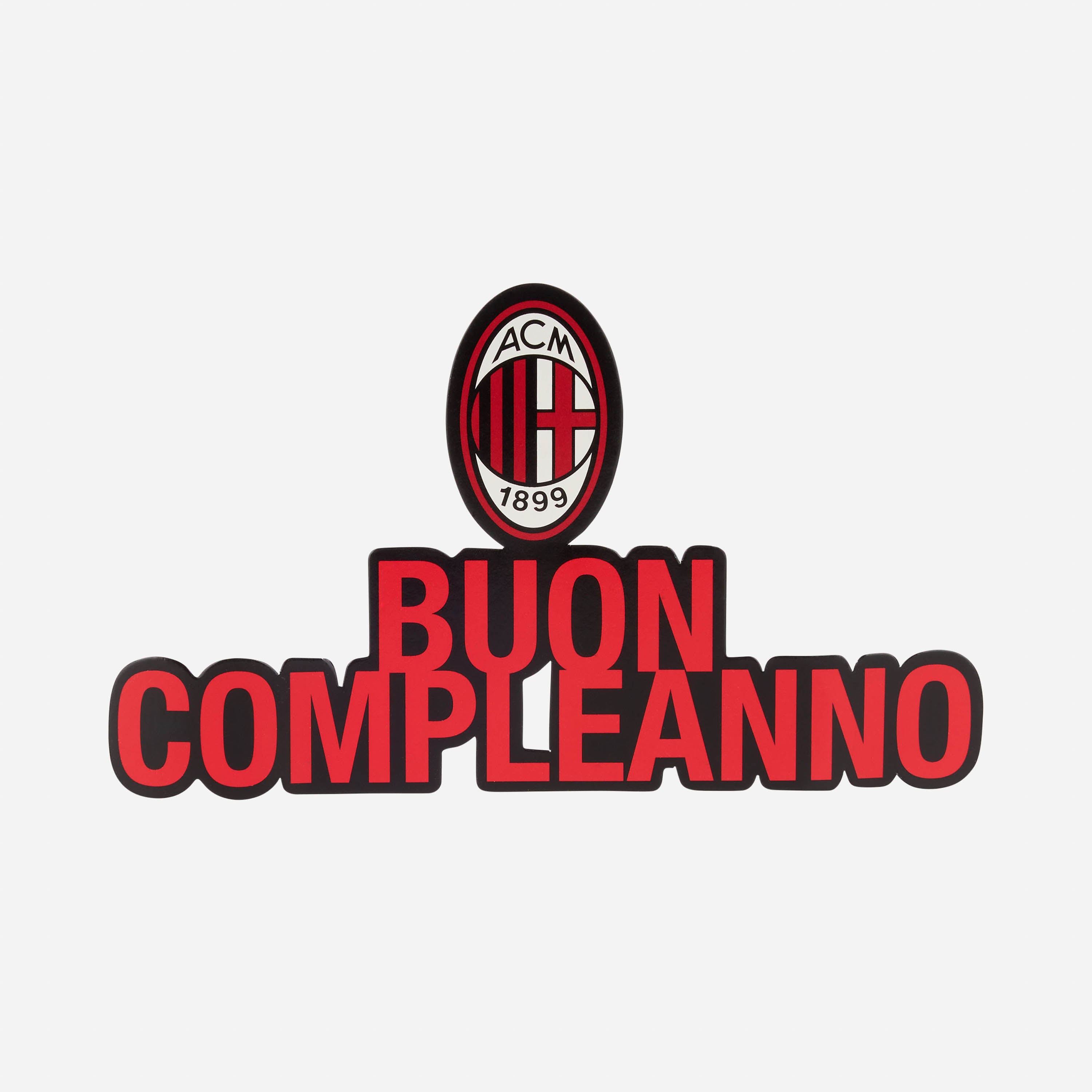AC Milan Happy Birthday decorazione festa unica