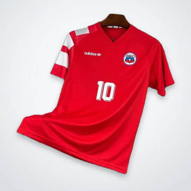 Tifoso Store Cile Retro 2024/25 Maglia Calcio Rossa Casa