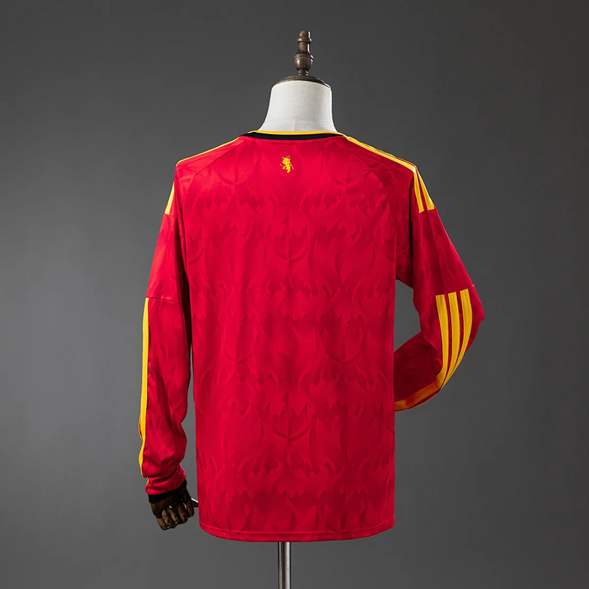 Belgio 2026/27 Prima Maglia calcio manica lunga rossa