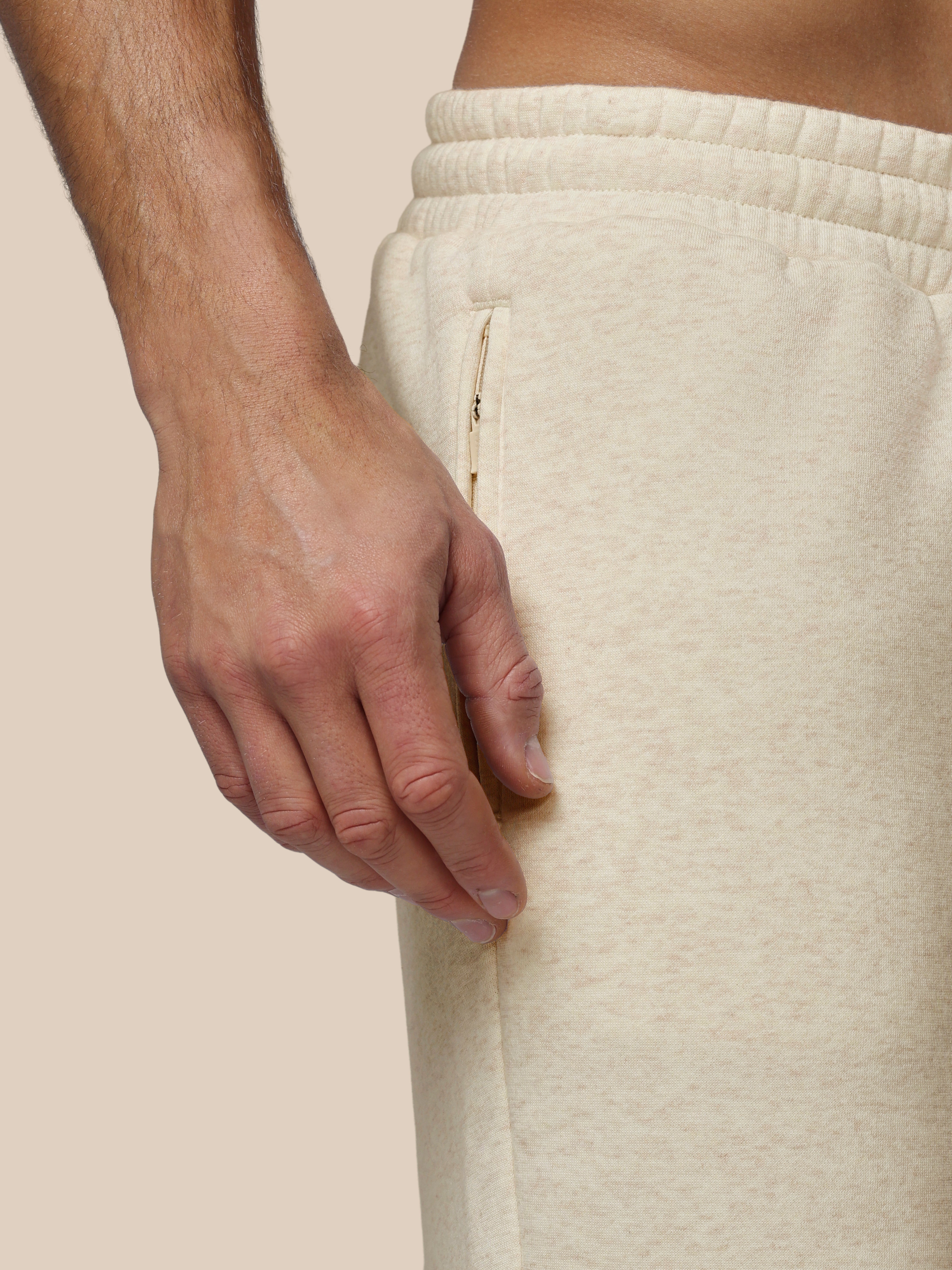Castore Adapt joggers uomo beige oatmeal marl
