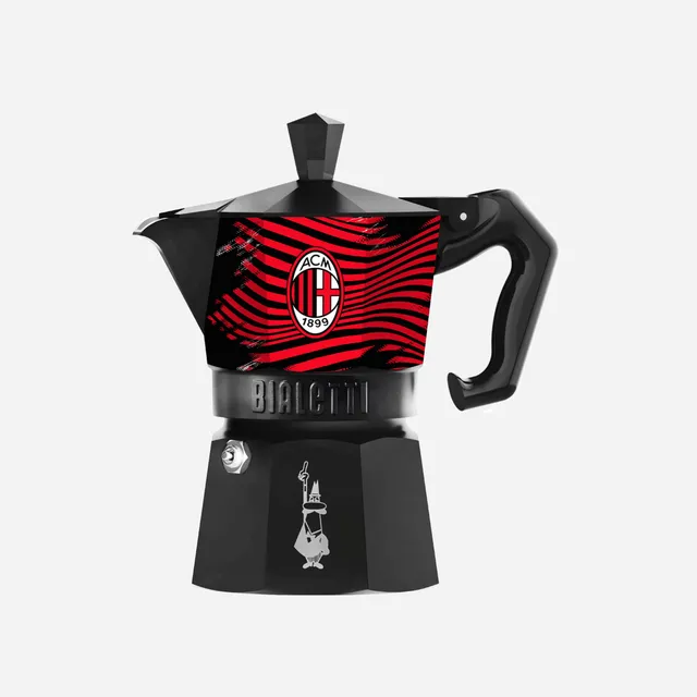 AC Milan Accessori Milan moka Bialetti Express 3 tazze rossa