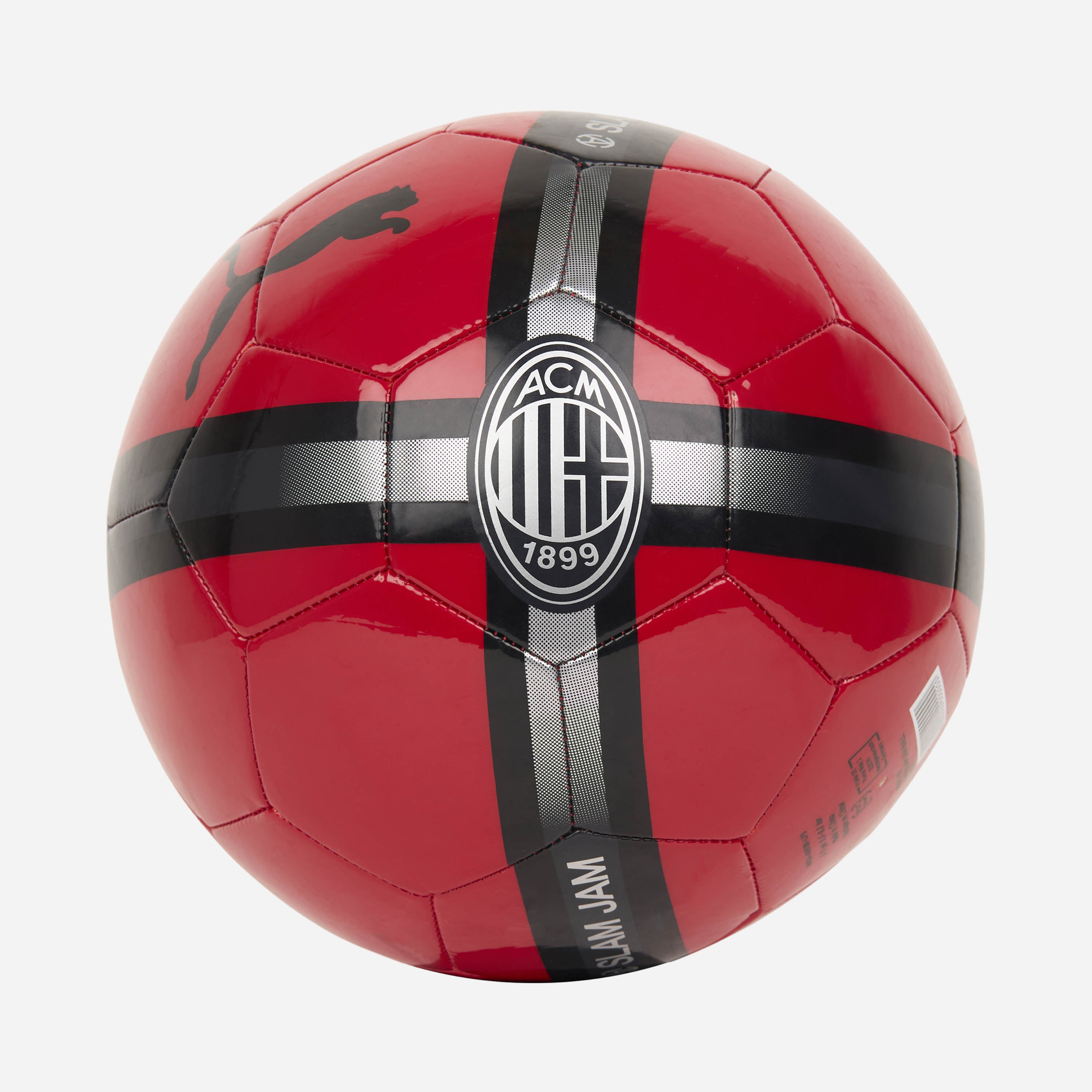 Puma x AC Milan x Slam Jam pallone calcio rosso misura 5