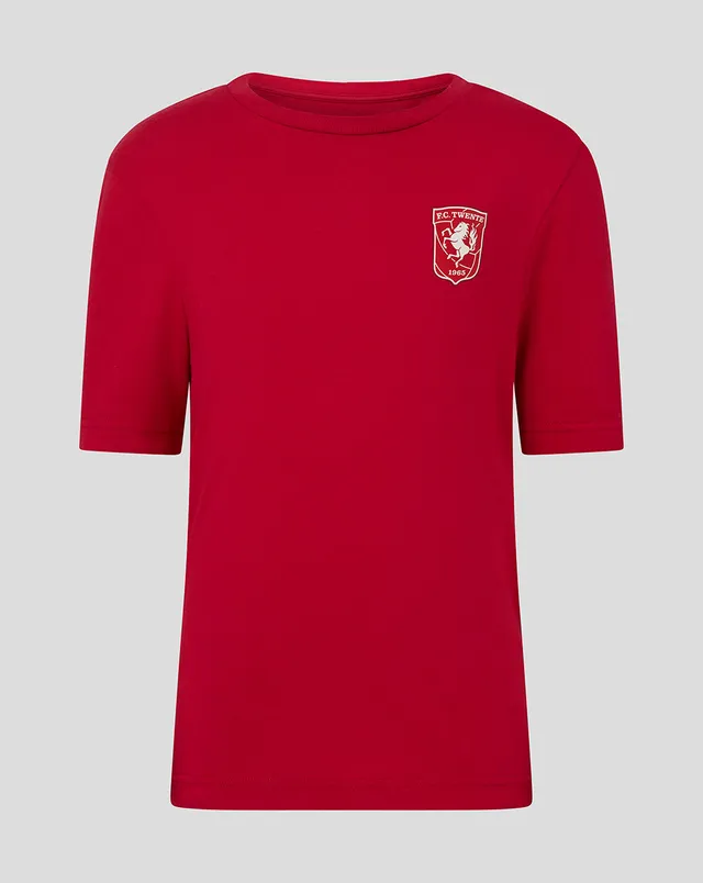FC Twente Core Crest T-shirt rossa junior 25/26