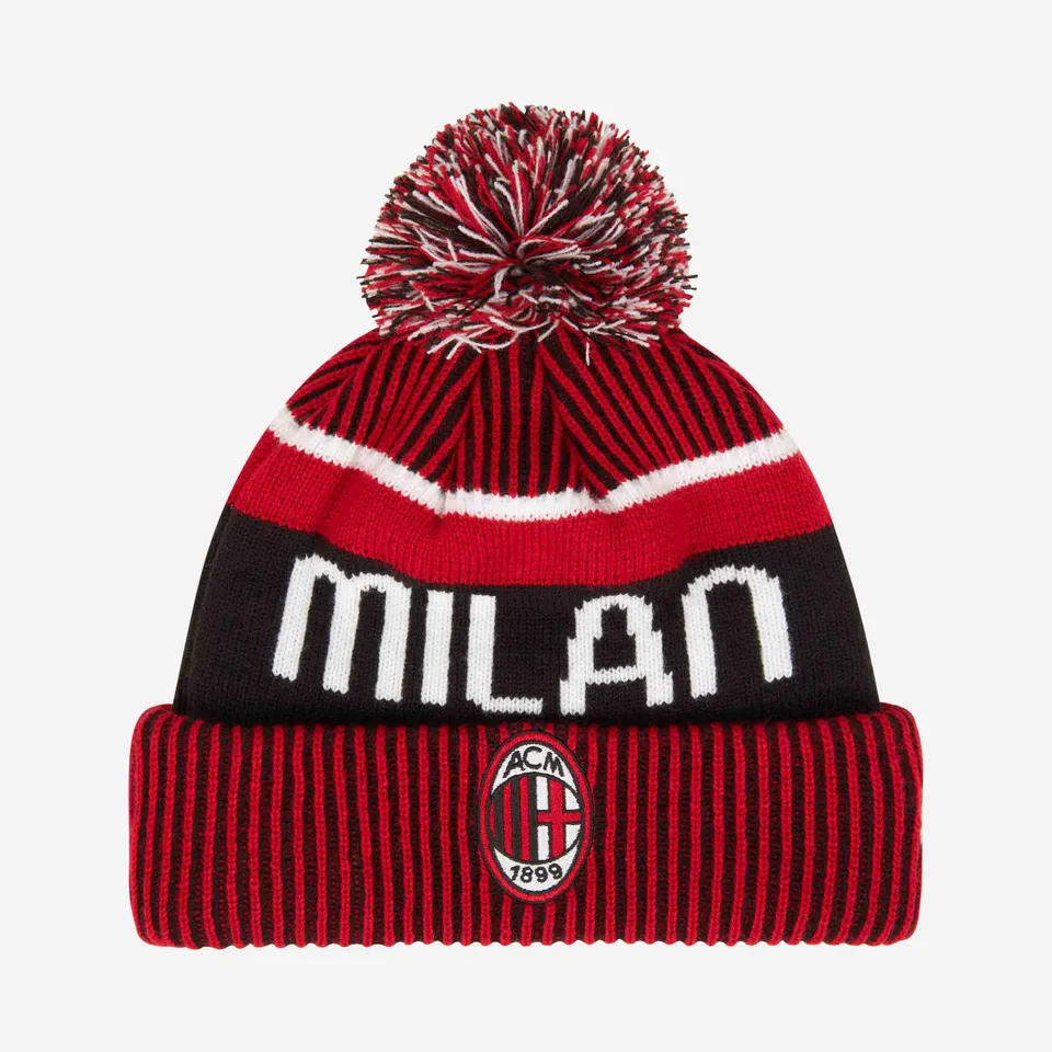 AC Milan New Era Bobble Beanie berretto pon pon taglia unica