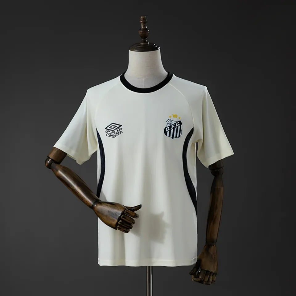 Maglia Allenamento Santos 2026/27 beige maglia training nera