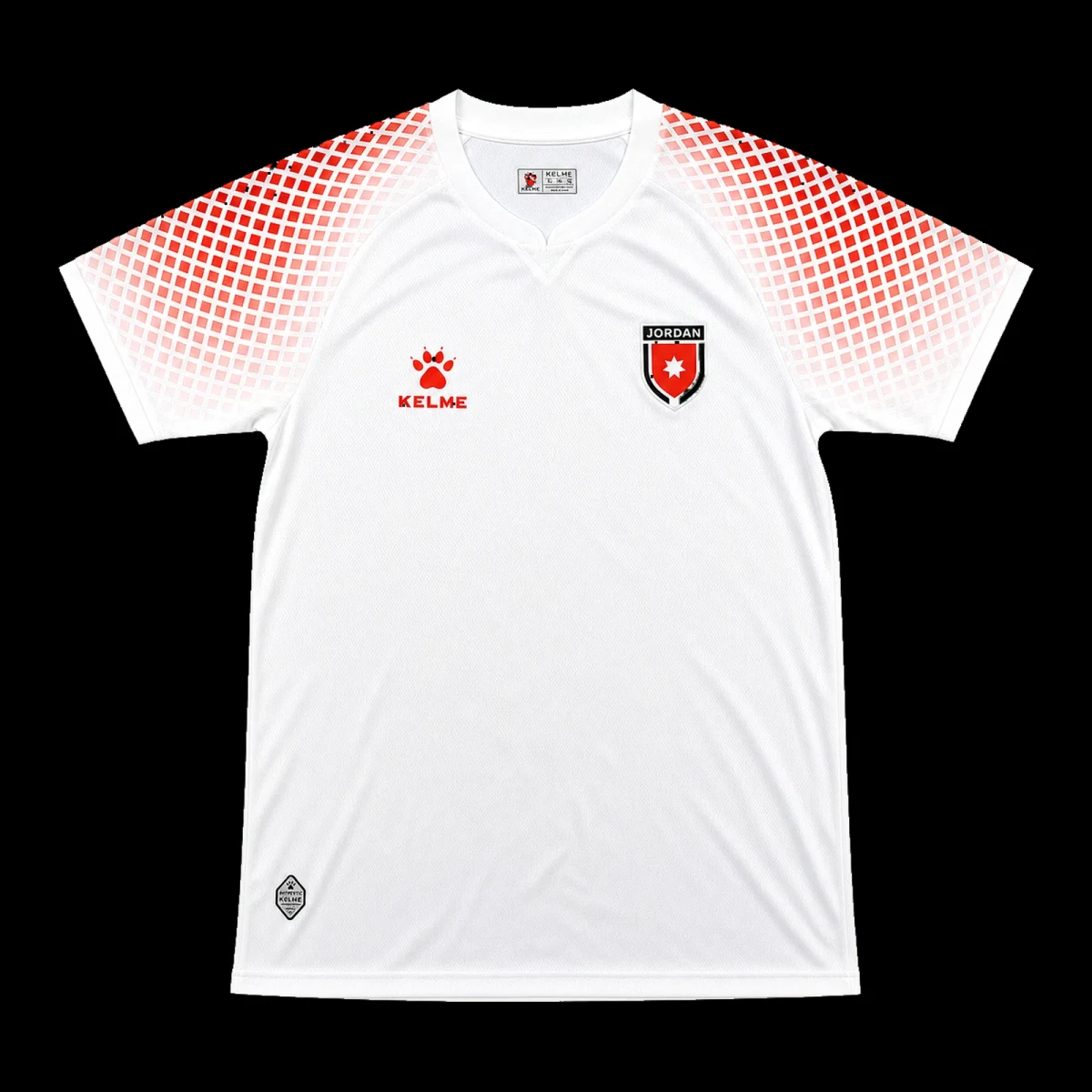Giordania Maglia 2026 maglia home rossa taglia S-4XL