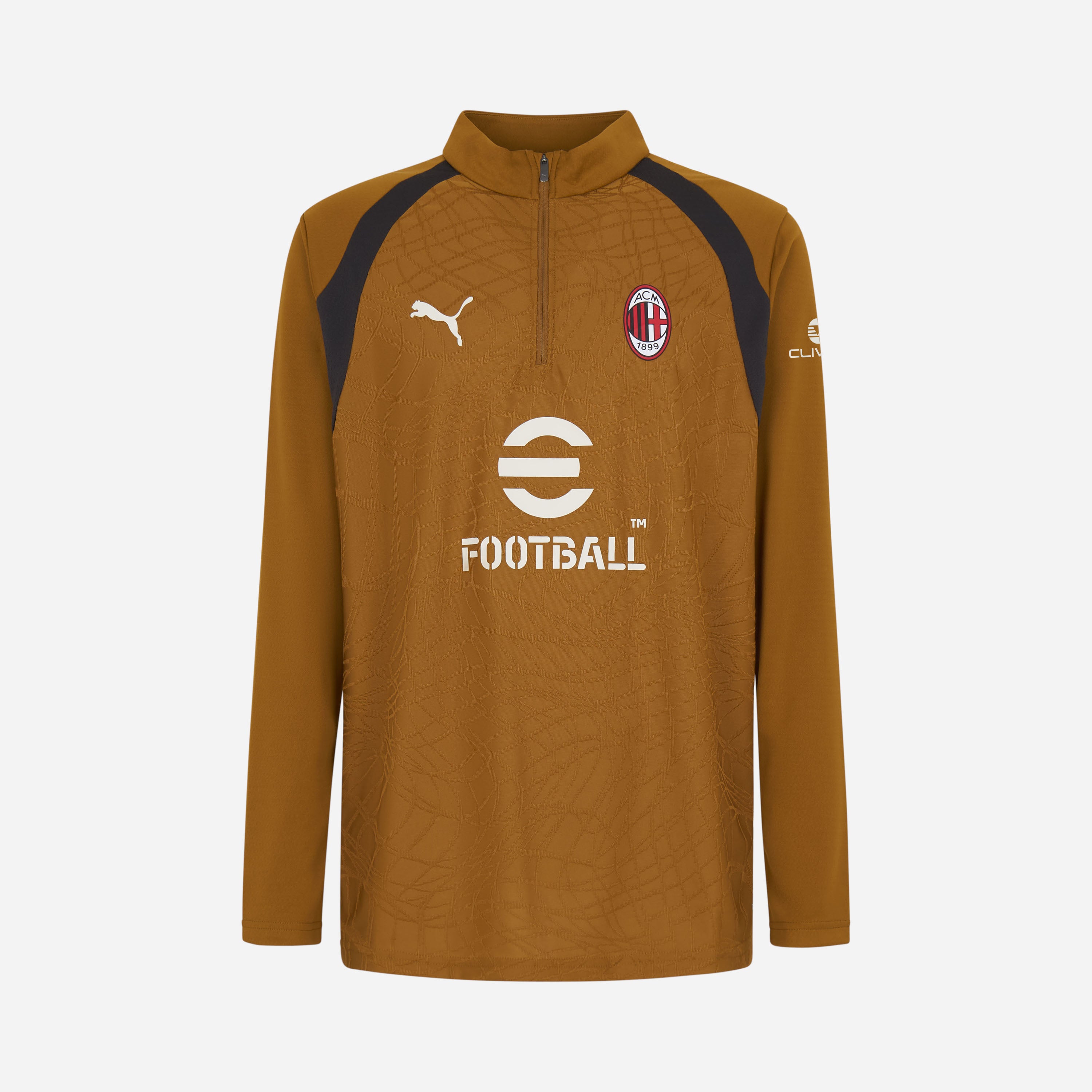 AC Milan Allenamento Training 2026/27 maglia uomo oro manica lunga