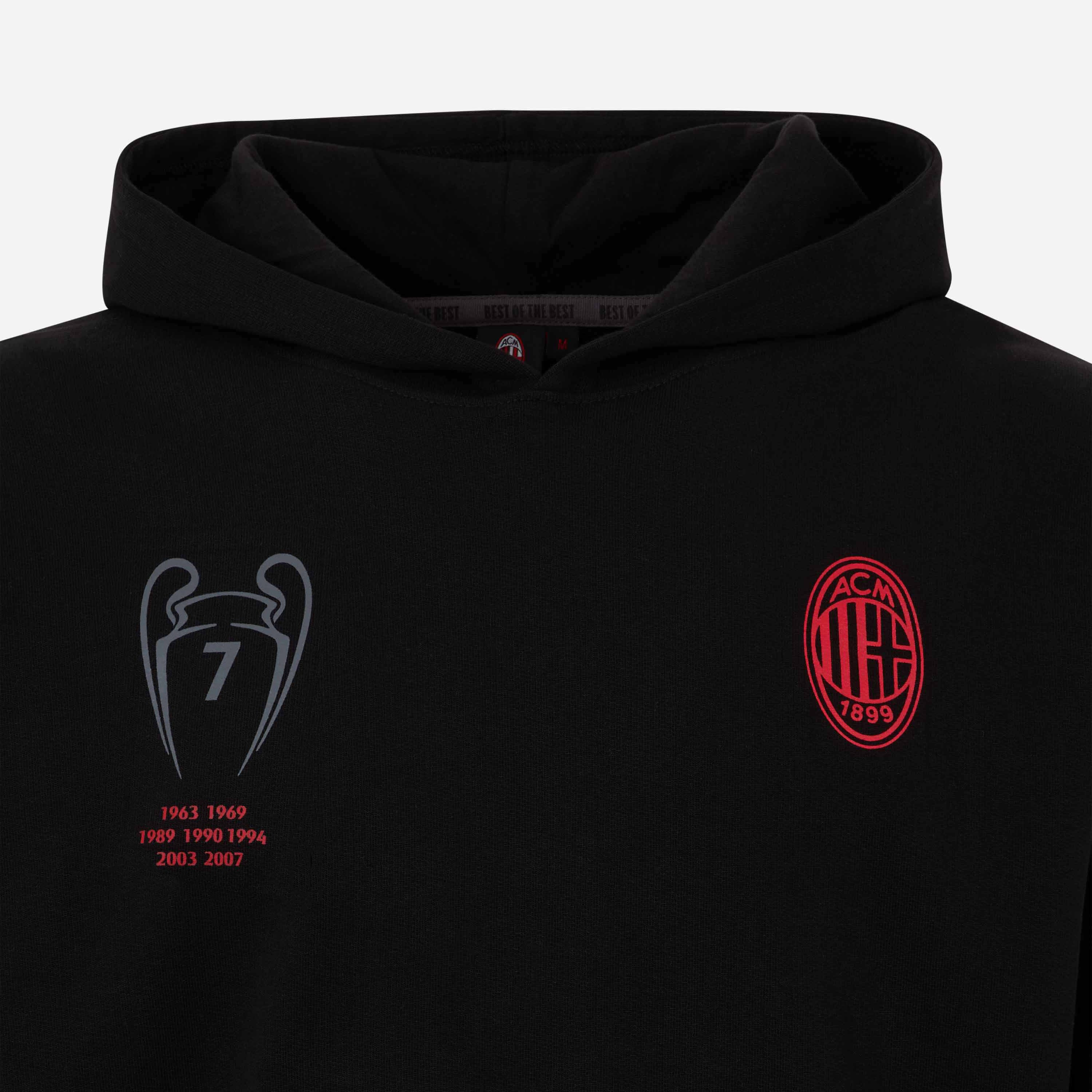 AC Milan Champions felpa con cappuccio uomo M