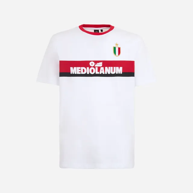 AC Milan Training 1988/89 Maglia L Cotone Retro