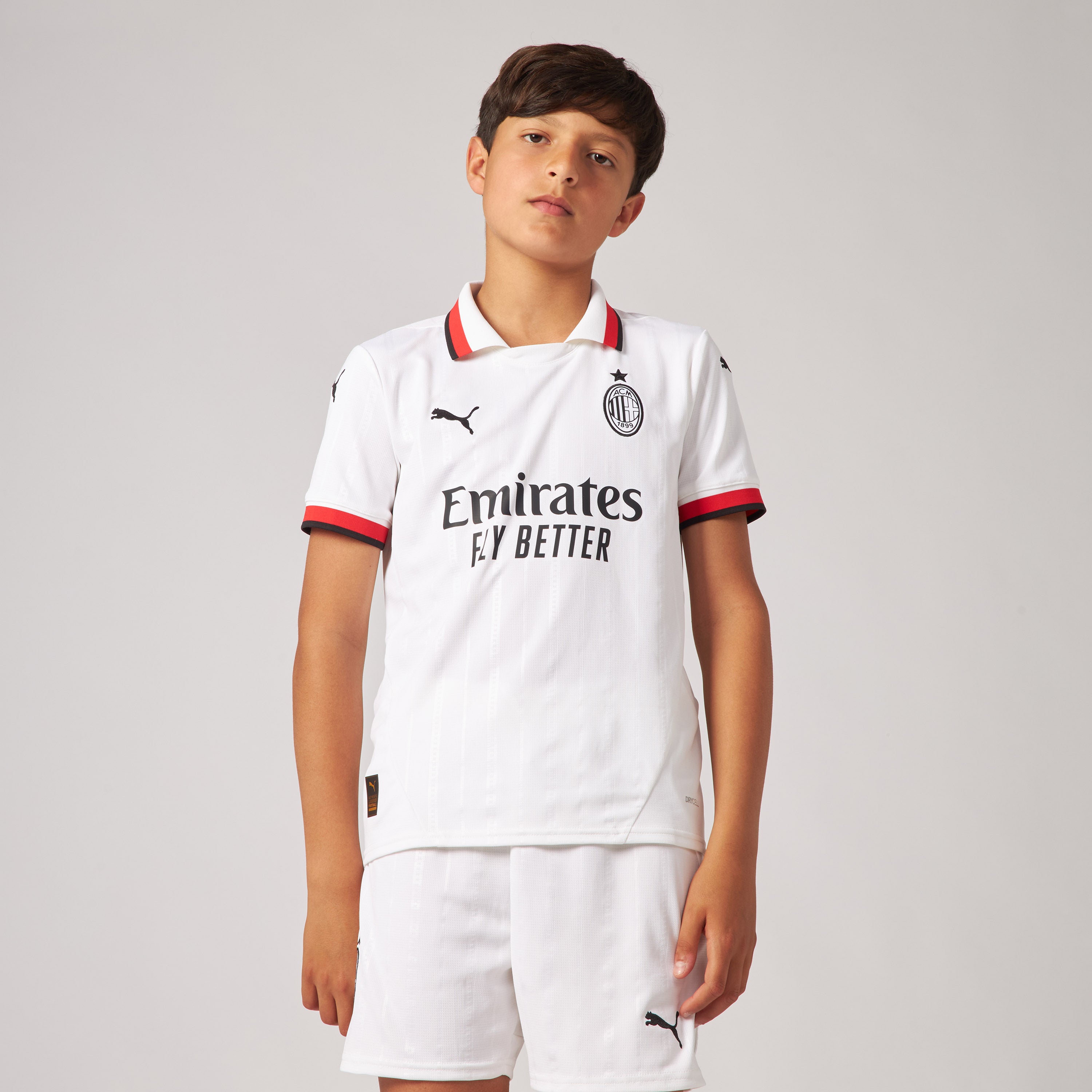 AC Milan Kit Gara Away 2024/25 maglia bambino trasferta traspirante