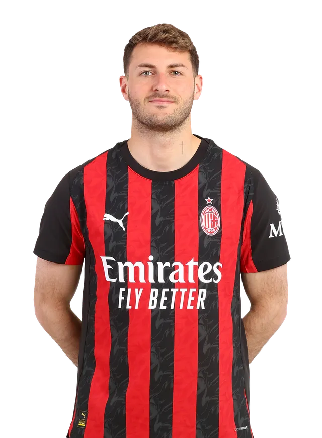 AC Milan Kit Gara Gimenez 7 maglia uomo rossonera