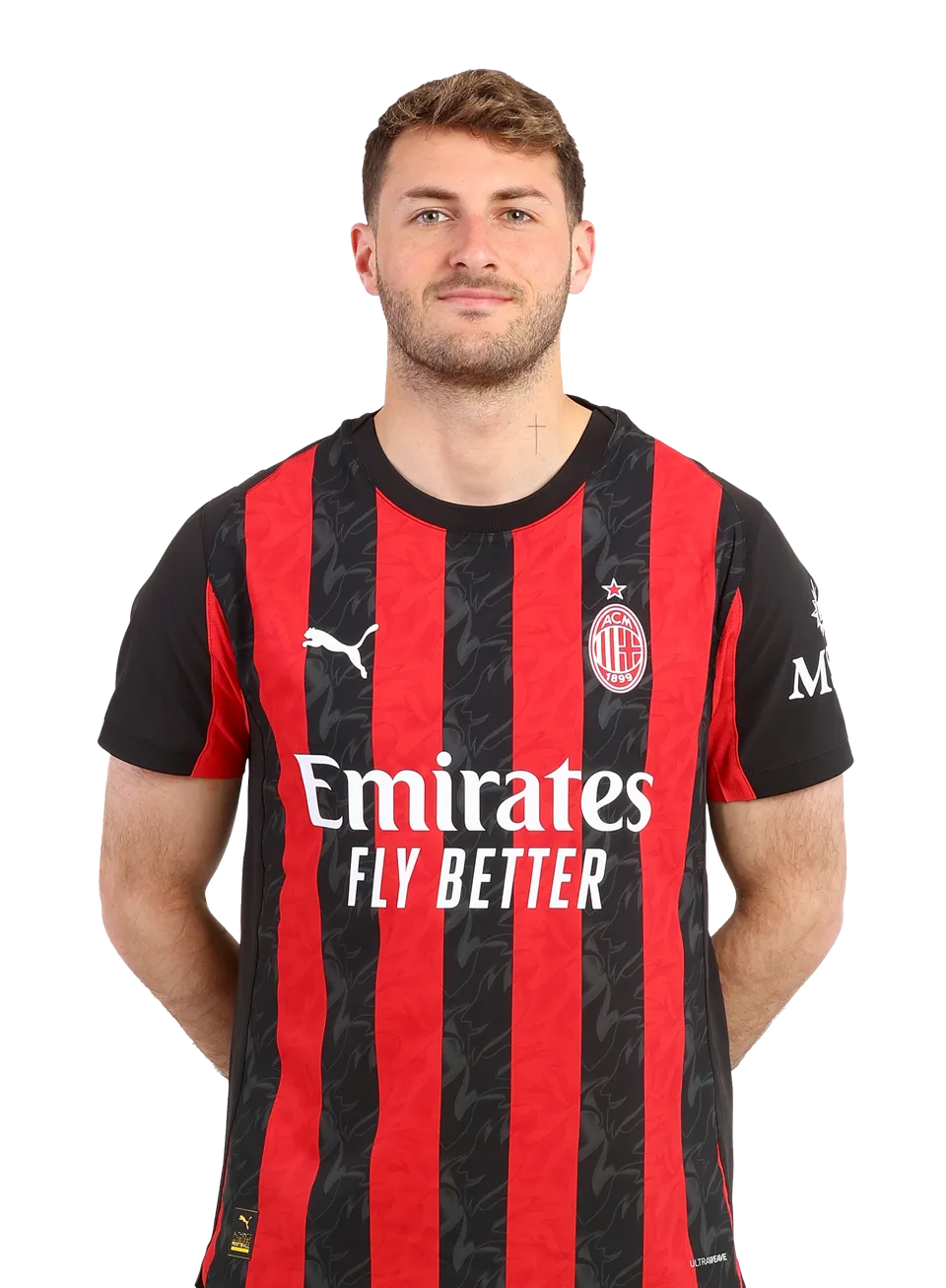 AC Milan Kit Gara Gimenez 7 maglia uomo rossonera