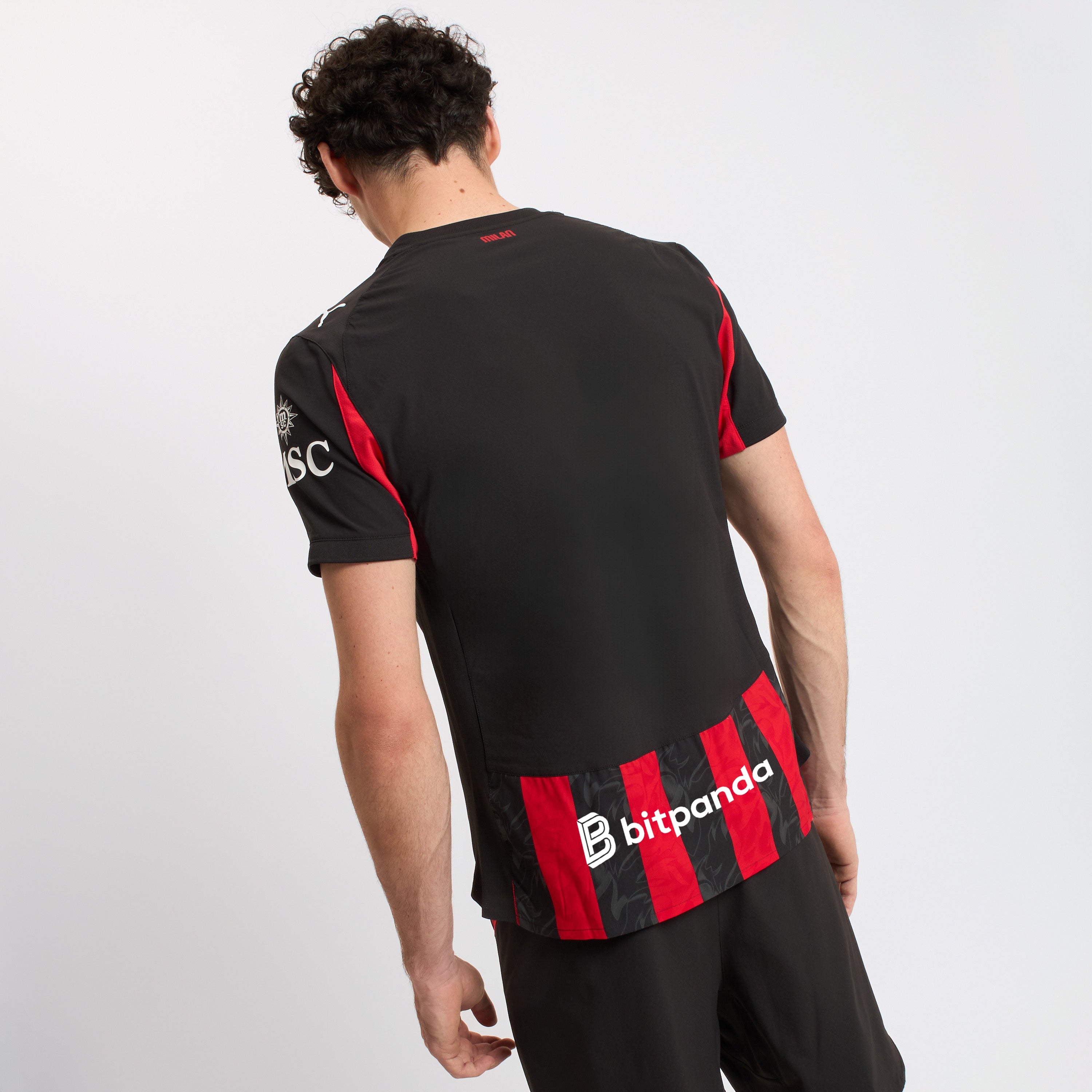 AC Milan Home Authentic 2025/26 maglia uomo rossonera