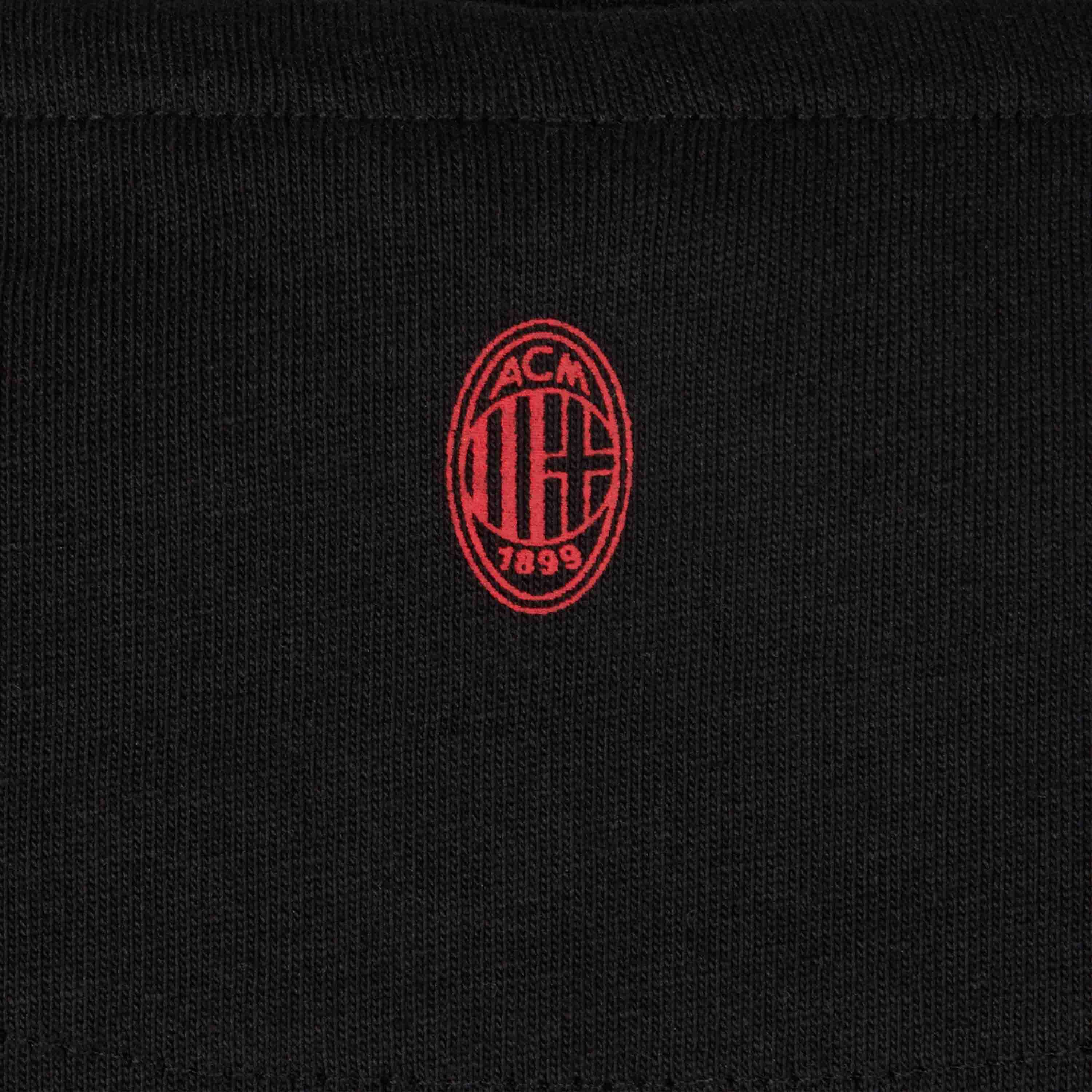 AC Milan Devil Collection maglietta nera cotone