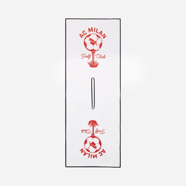 AC Milan Puma x ACM Golf Club asciugamano bianco taglia unica
