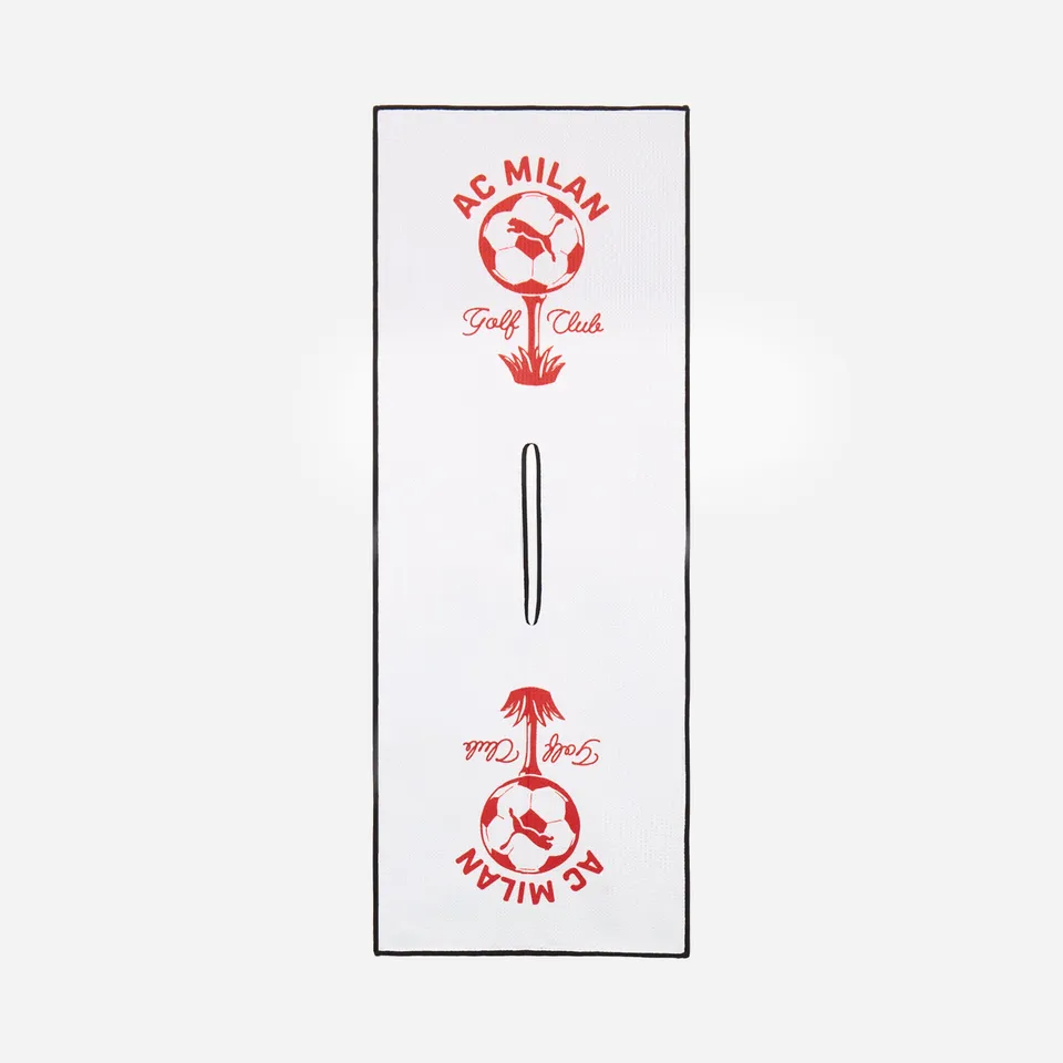 AC Milan Puma x ACM Golf Club asciugamano bianco taglia unica