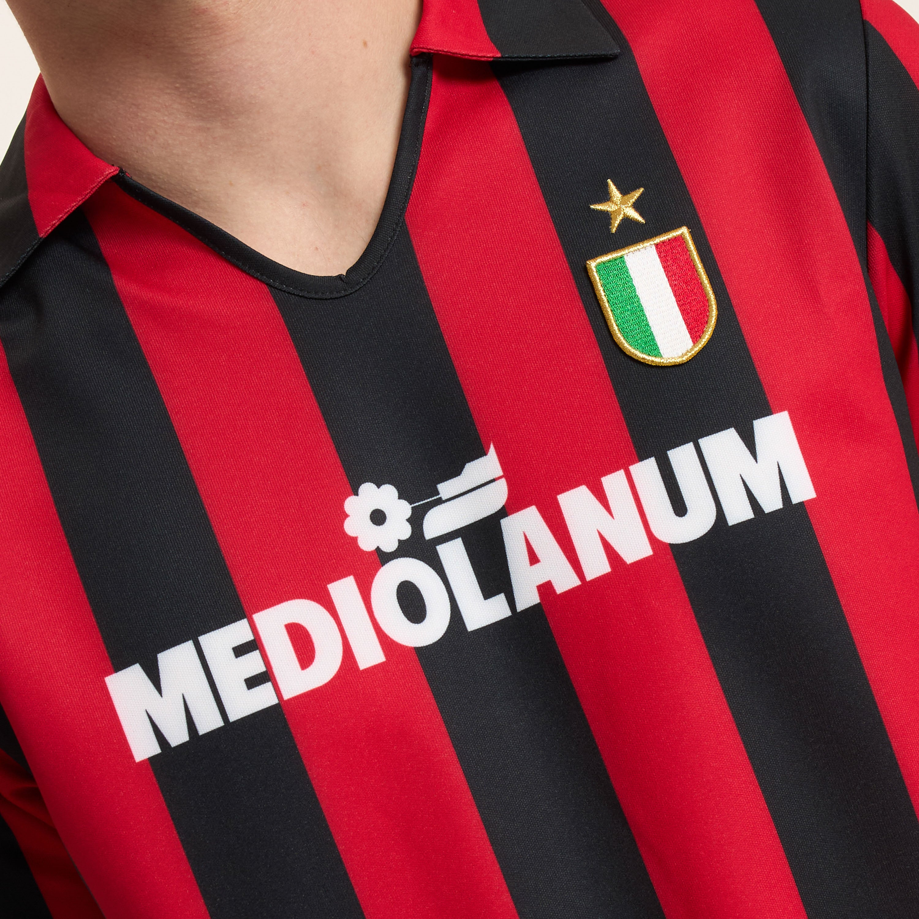AC Milan Maglie Retro 1988/89 Maglia Home Uomo Rossonera