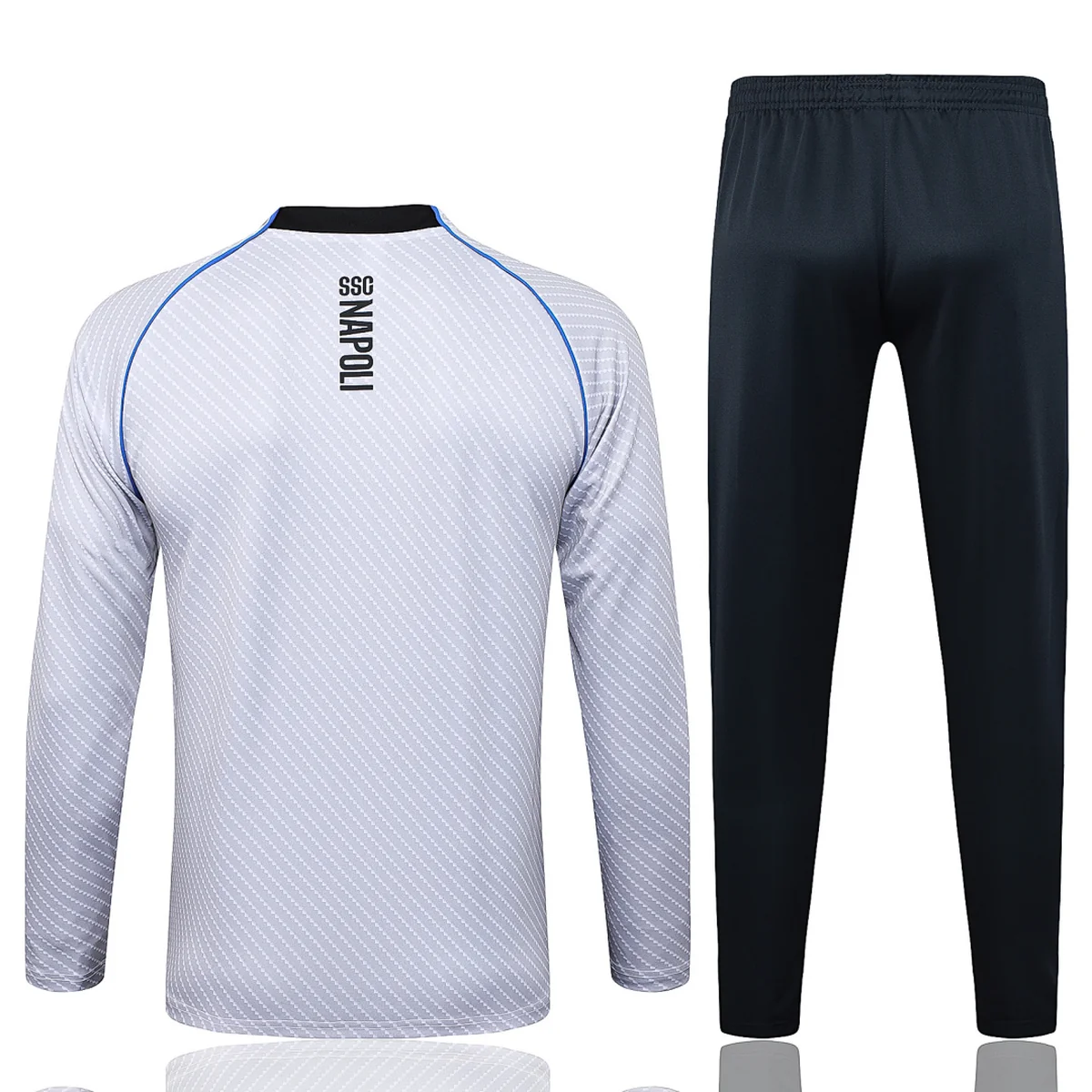 Tifoso Store Tute Sportive Tuta Napoli Grigia Full Zip 2025/26 Coca-Cola
