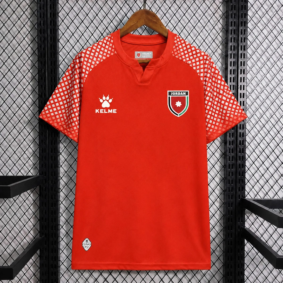 Tifoso Store Giordania Away 2026 maglia rossa mondiale