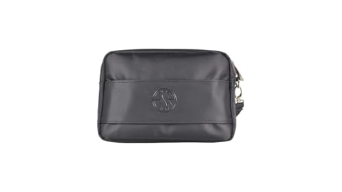 Roma Fanshop Accessori Pochette Tessuto AS Roma nera