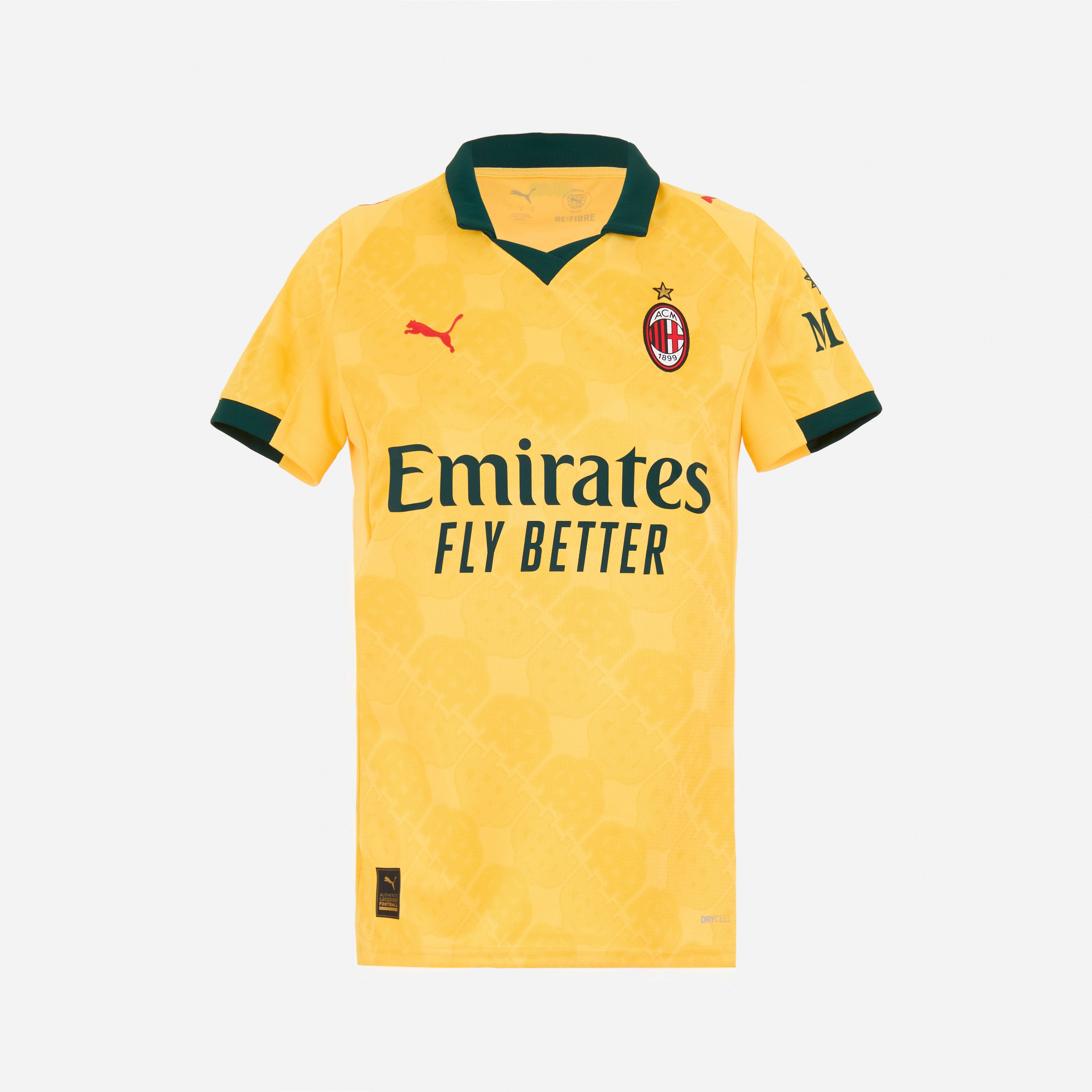 AC Milan Third 2025/26 maglia donna gialla